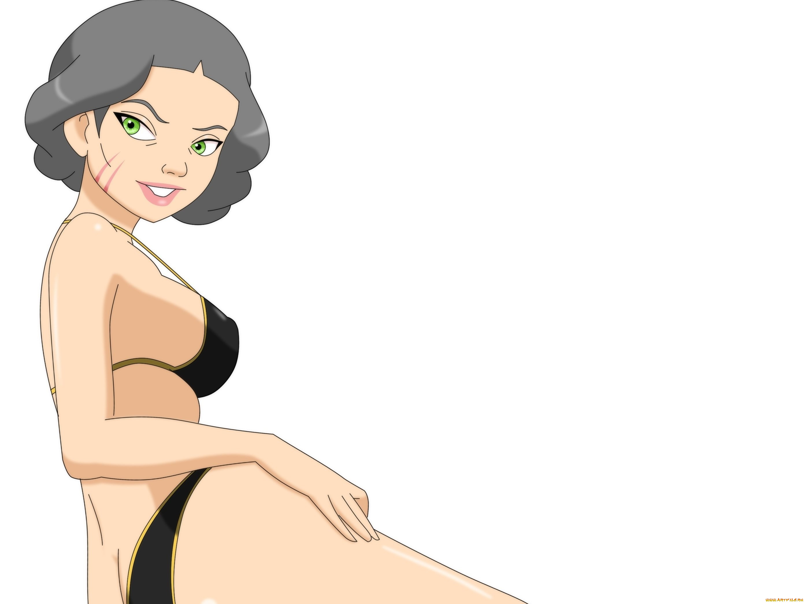 векторная, графика, девушки, , girls, взгляд, фон, девушка