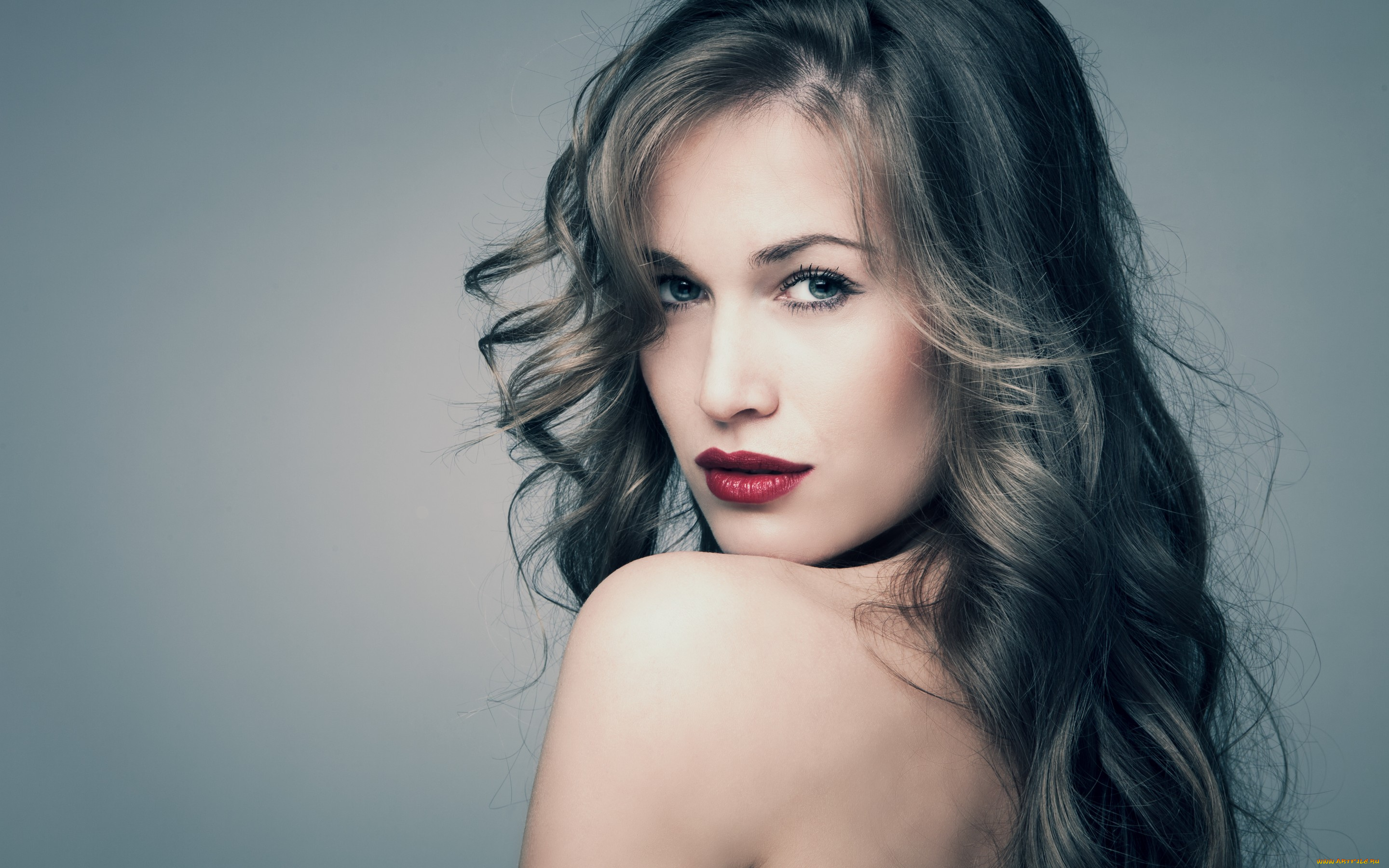 девушки, -unsort, , лица, , портреты, макияж, фон, девушка, плечи, кудри, волосы, губы, взгляд