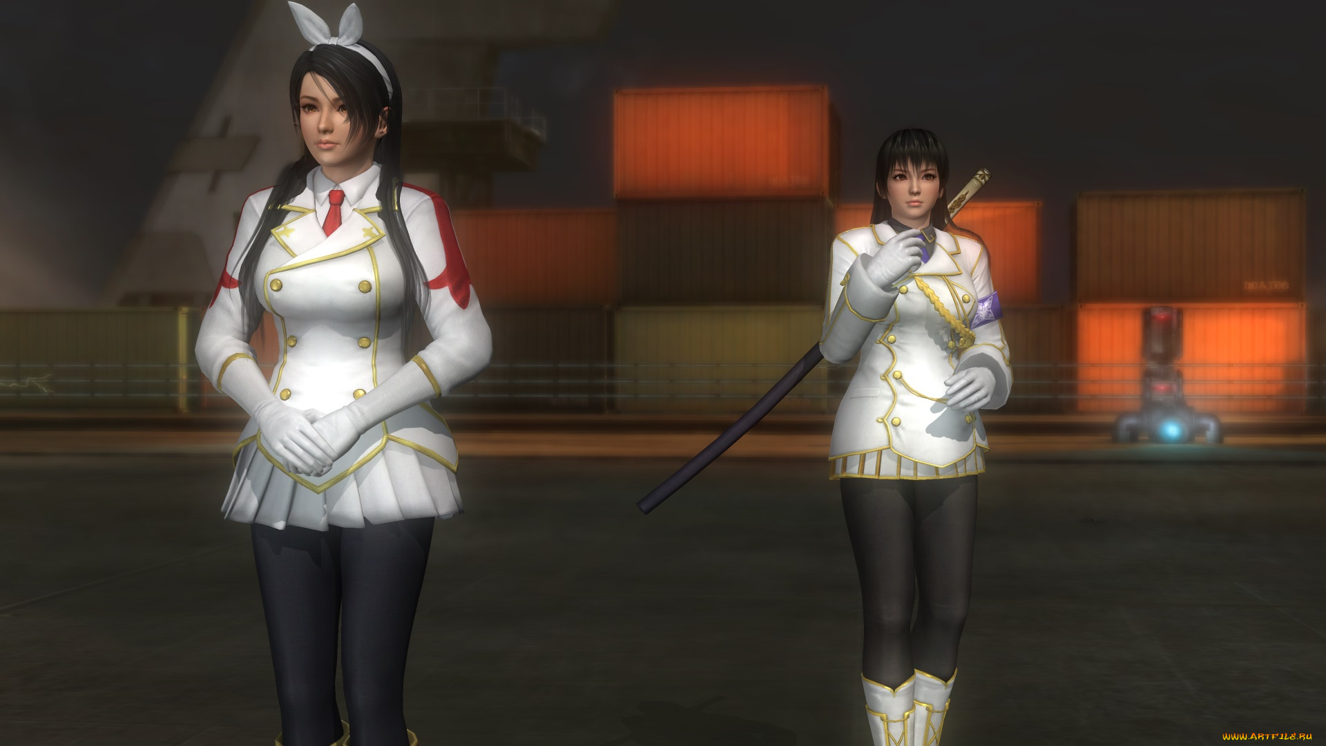 3д, графика, аниме, , anime, фон, взгляд, девушки, поза