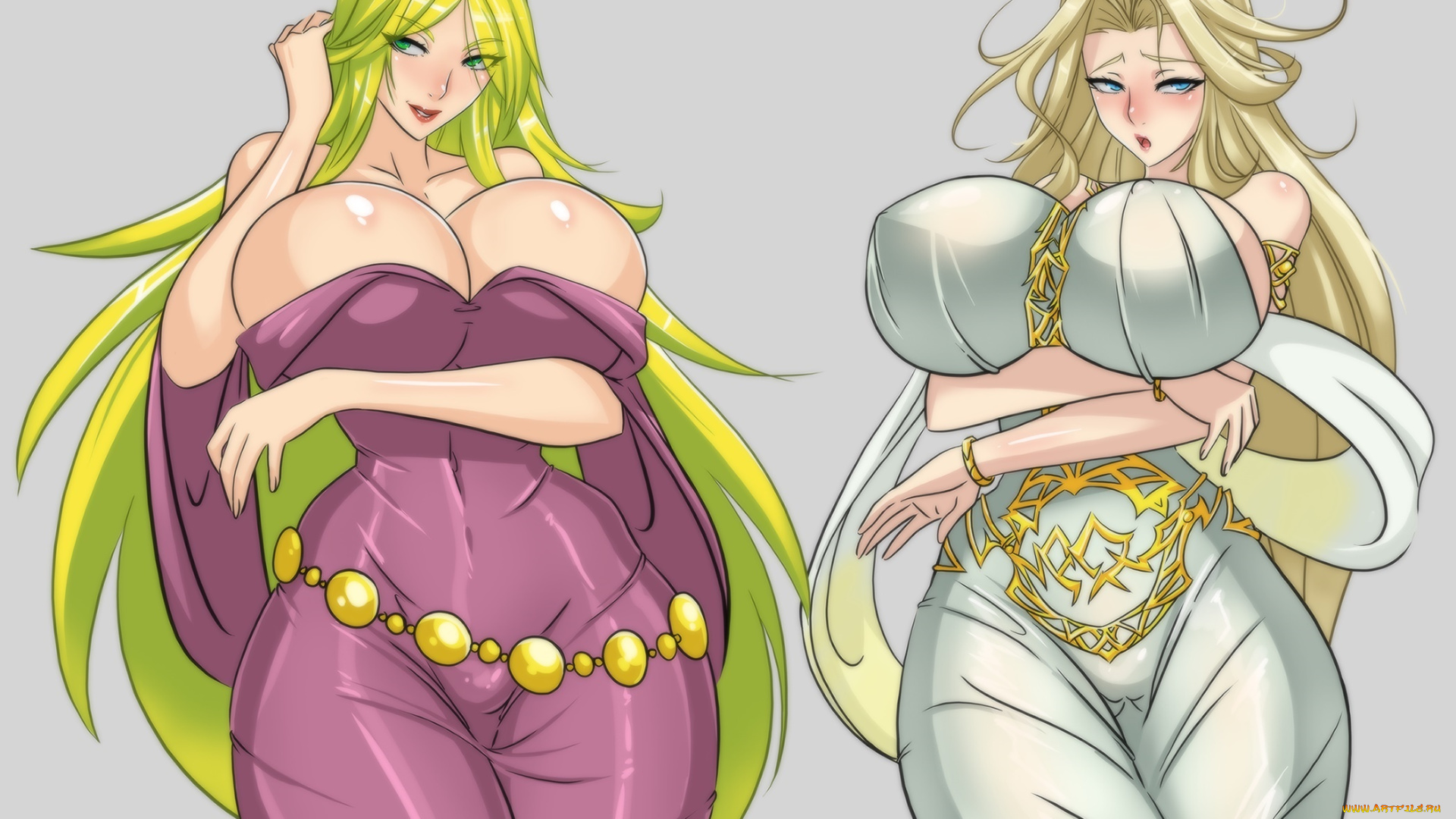 разное, арты, взгляд, девушки