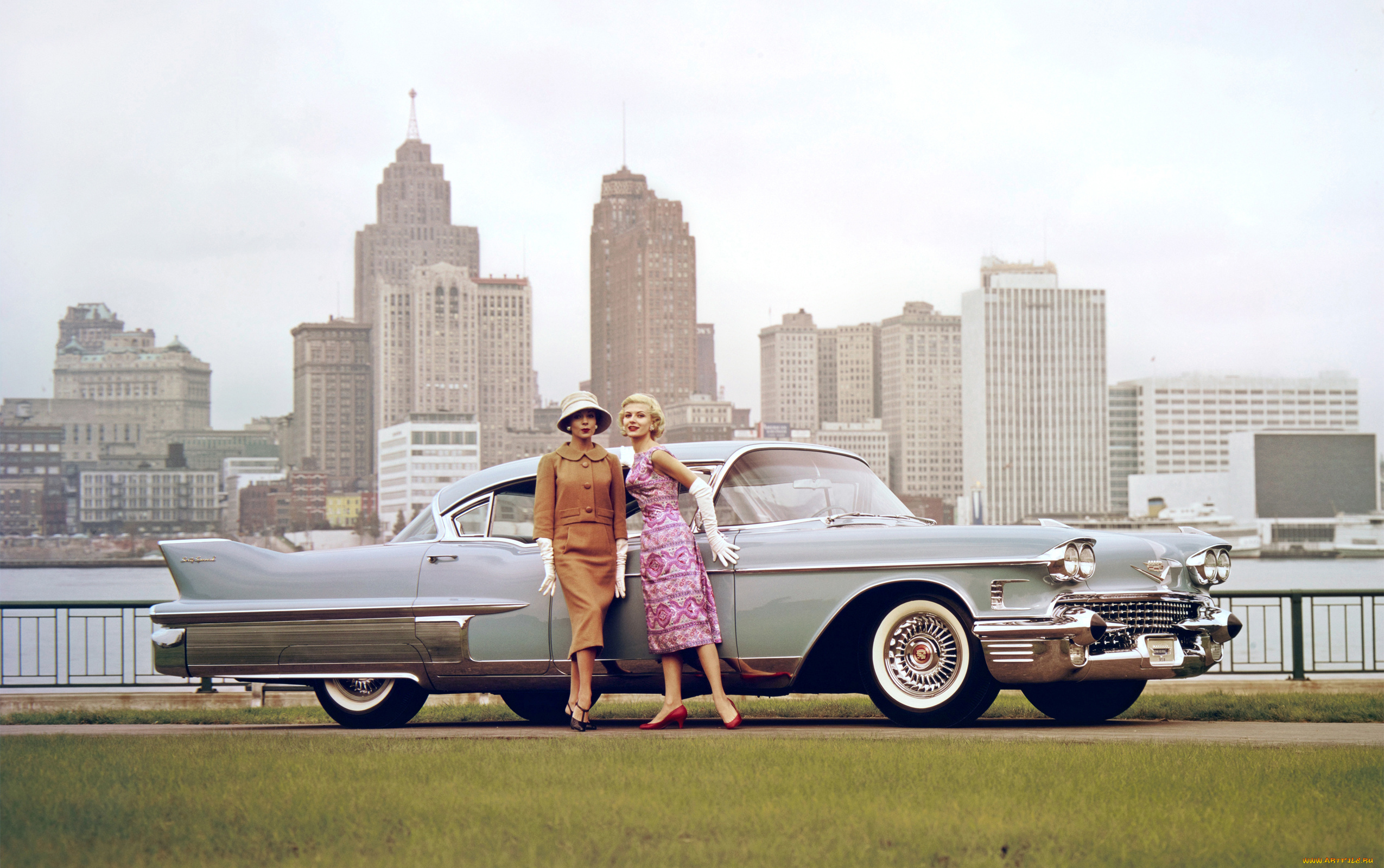 автомобили, -авто, с, девушками, cadillac