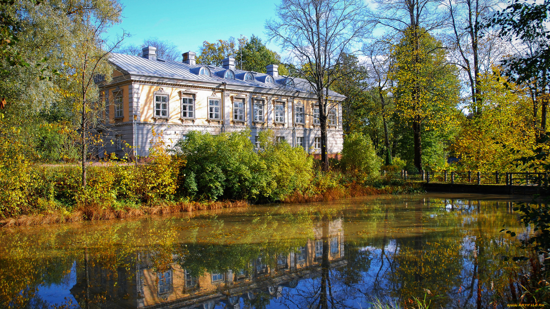 города, -, пейзажи, особняк