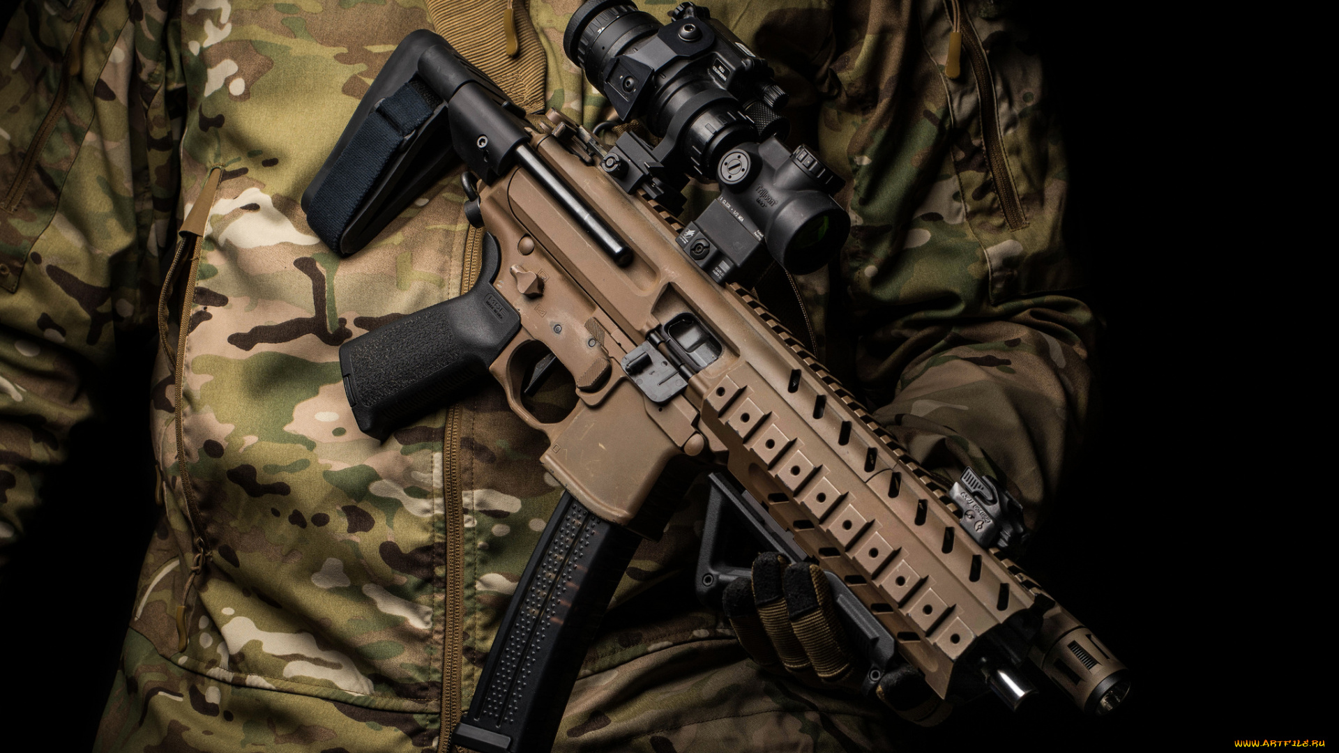 оружие, автоматы, ствол