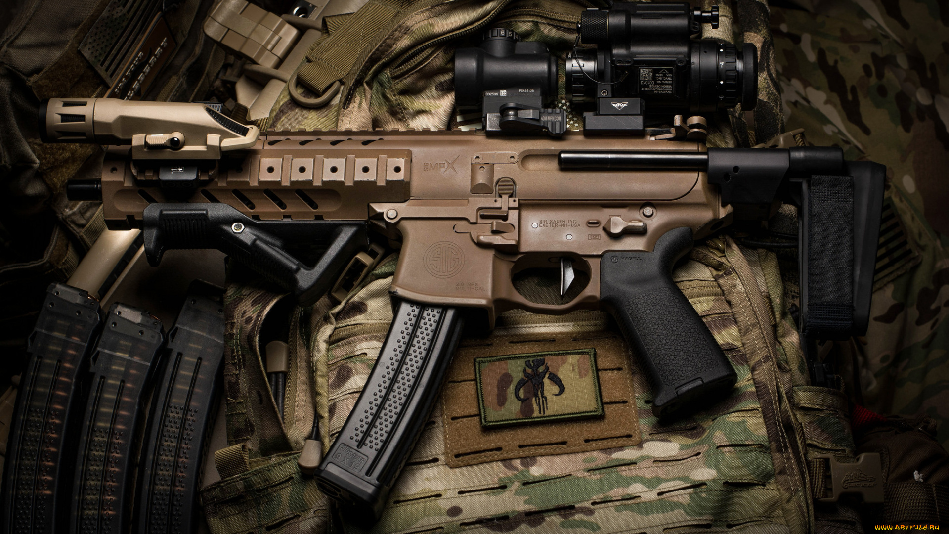 оружие, автоматы, ствол