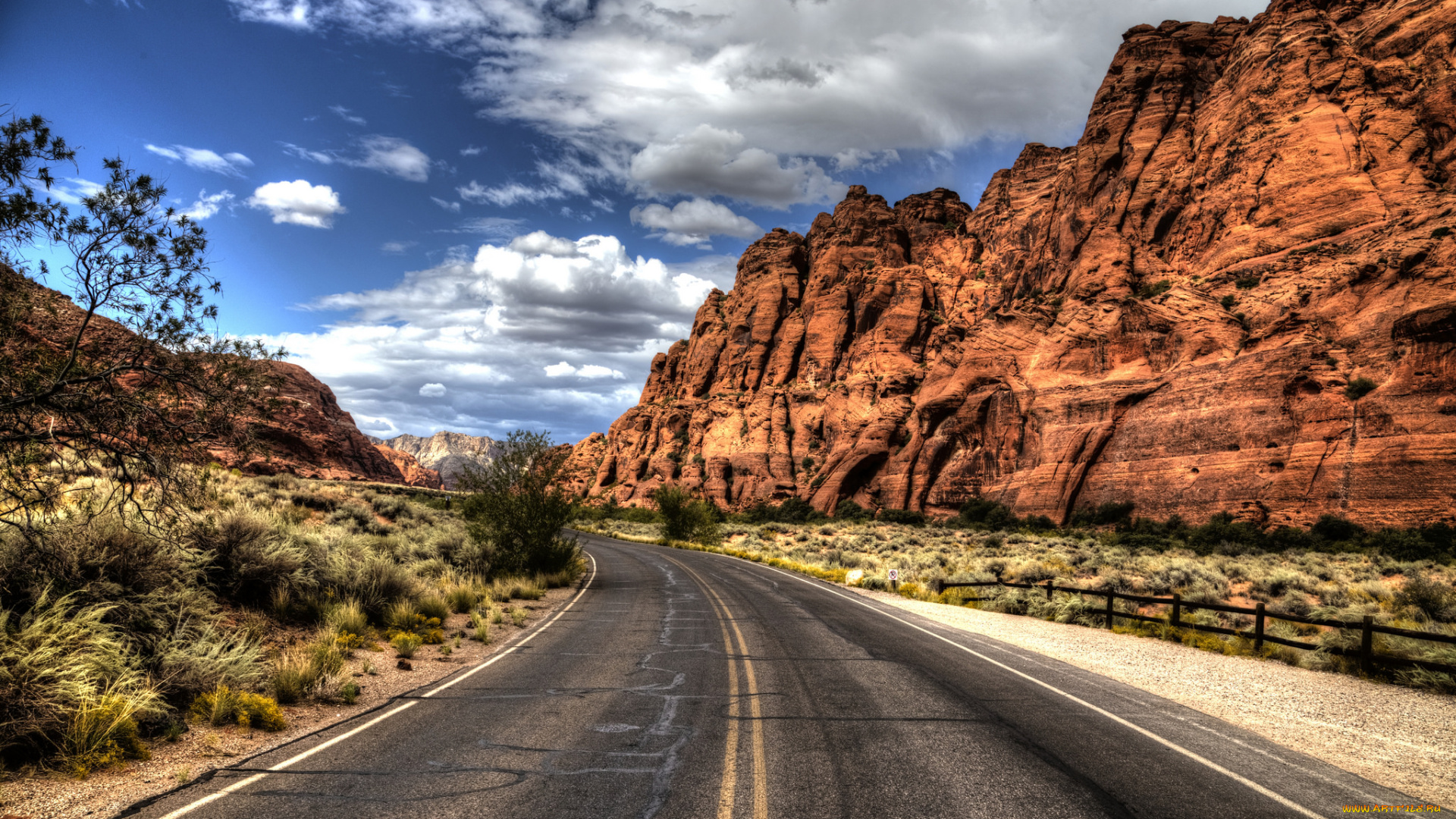 природа, дороги, тракт