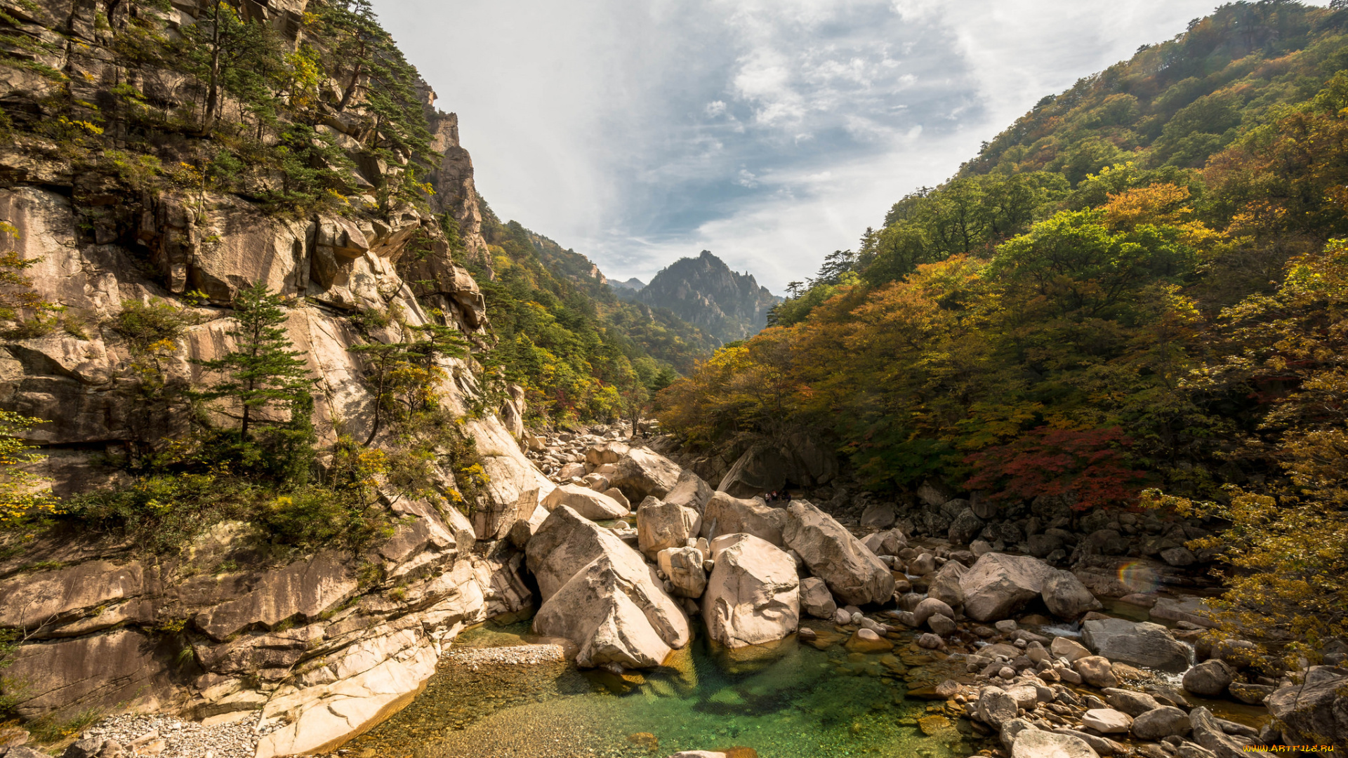 природа, горы, простор