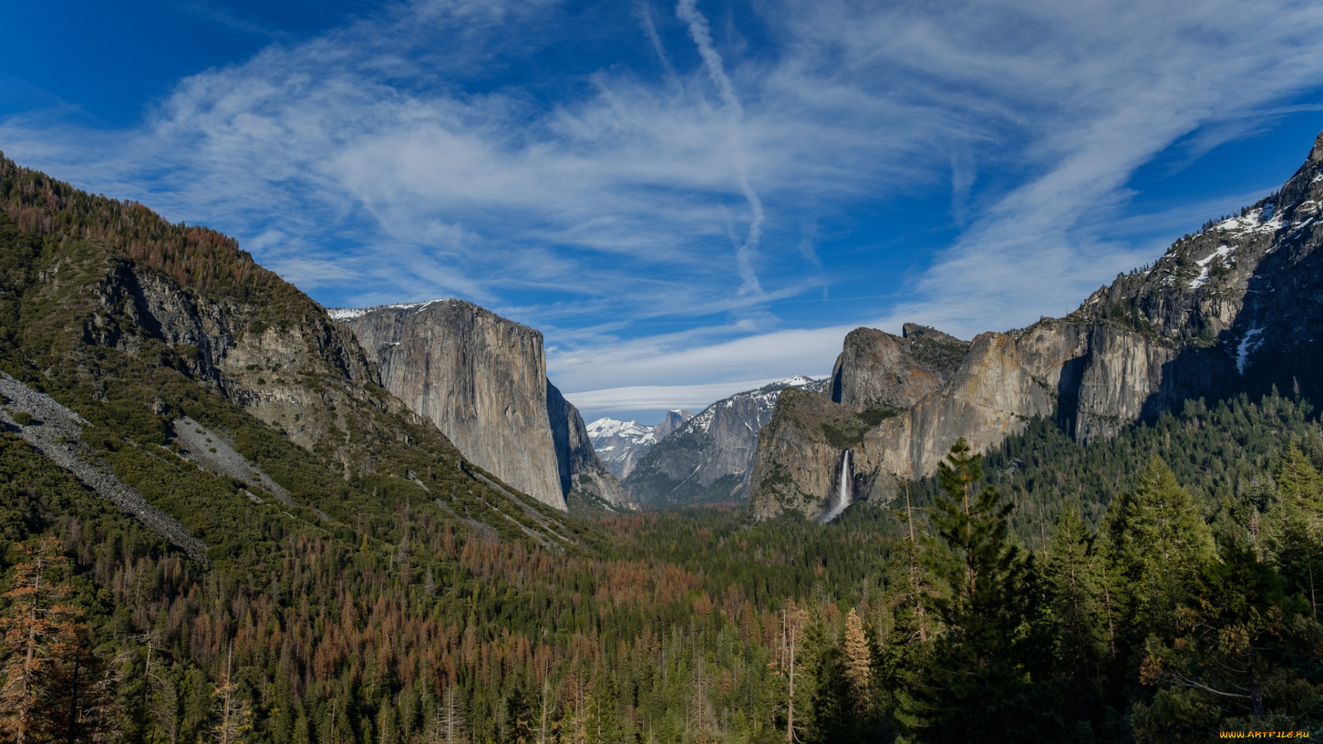 природа, горы, простор