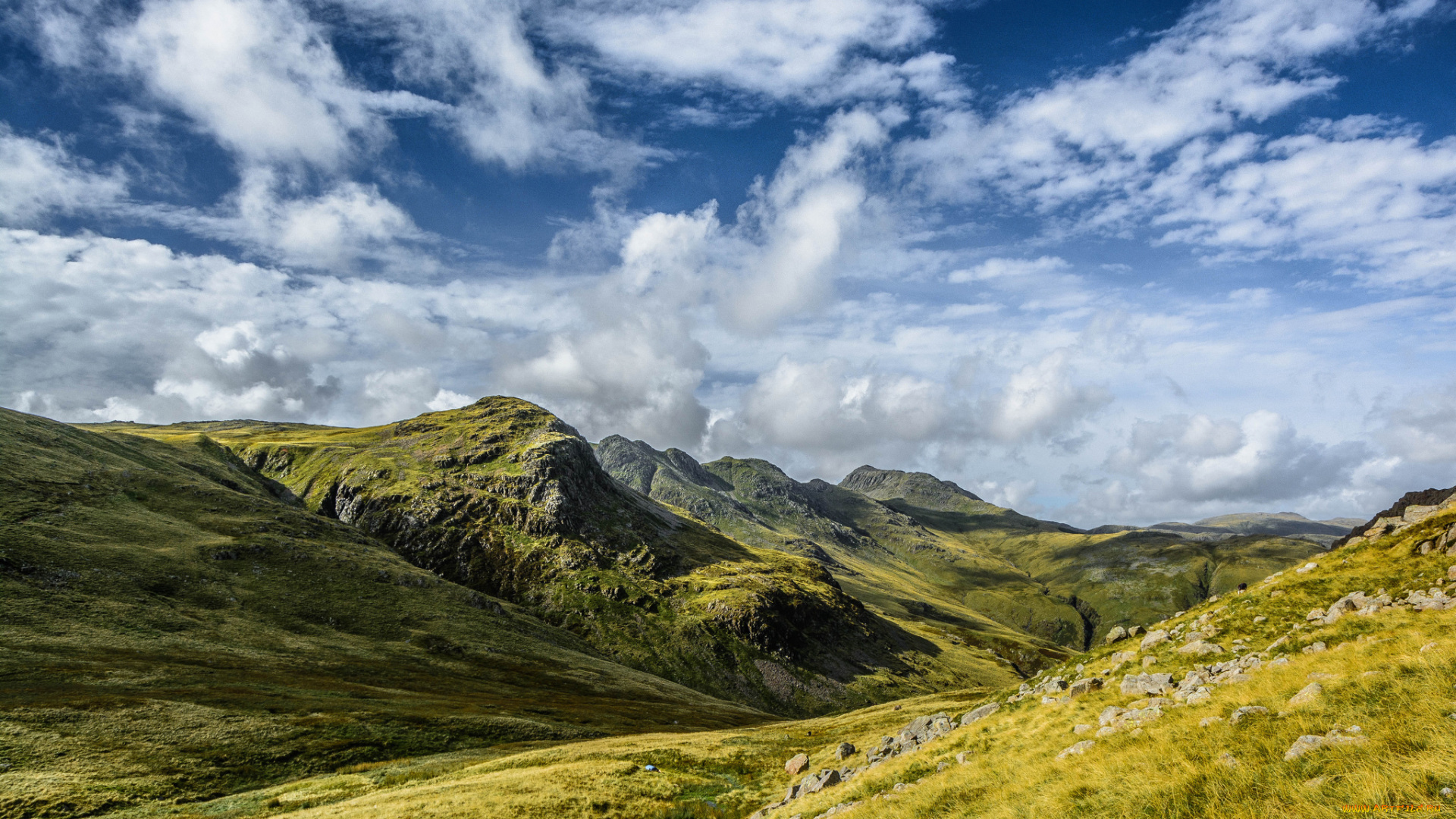 природа, горы, простор