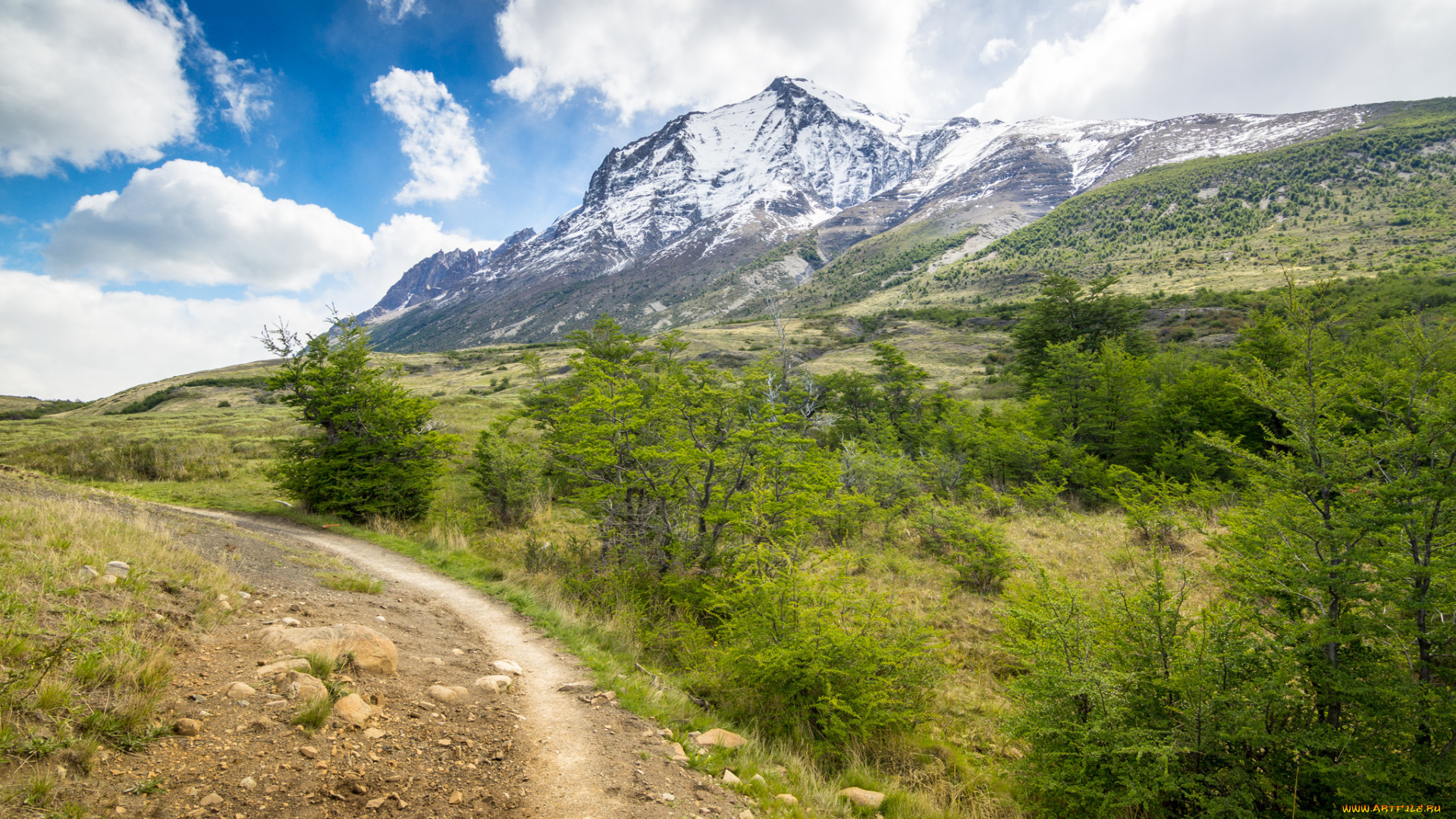 природа, горы, простор