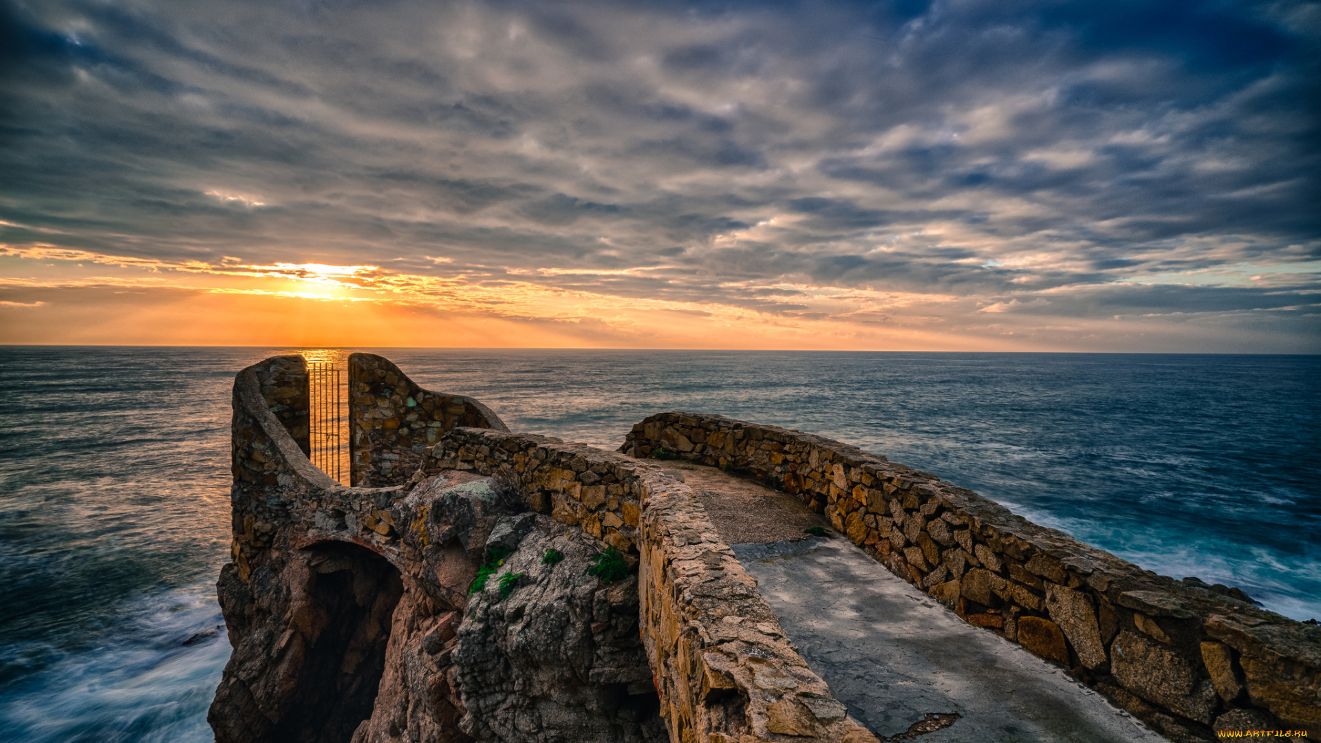 природа, побережье, берег, море