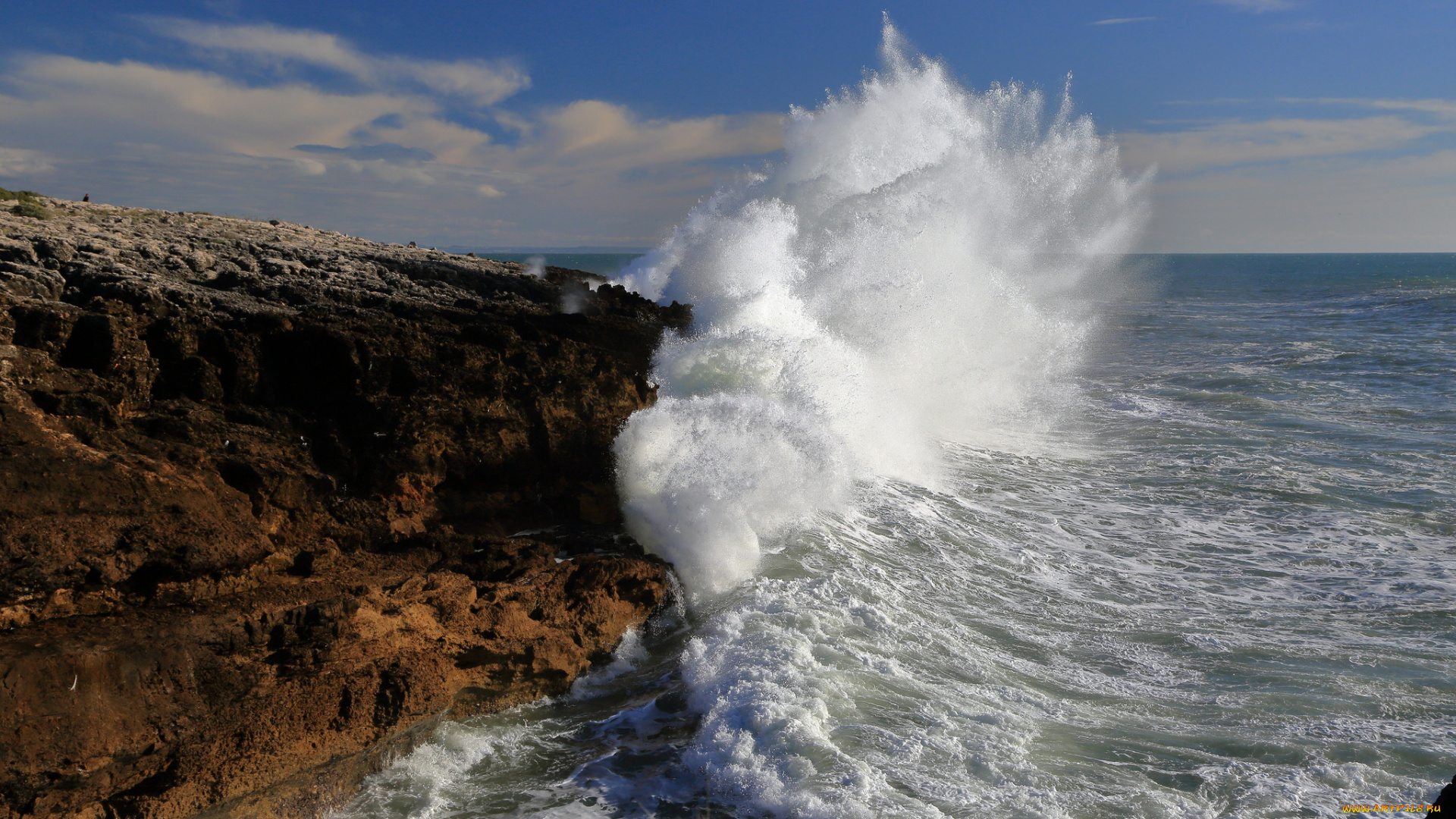природа, стихия, море, берег