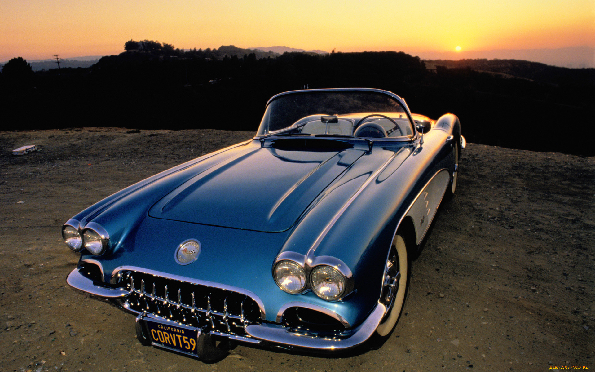 автомобили, corvette