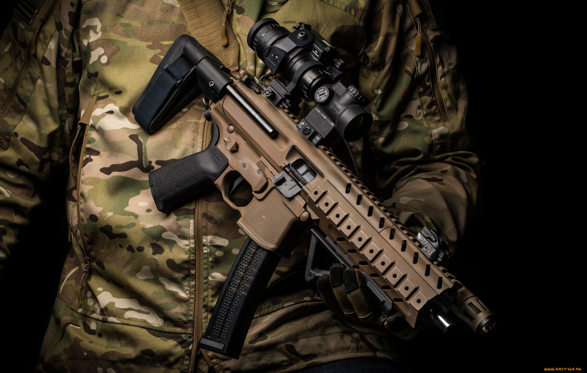 оружие, автоматы, ствол