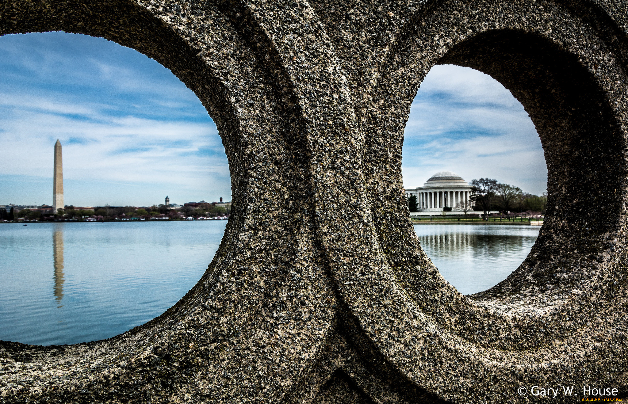 города, -, пейзажи, круги