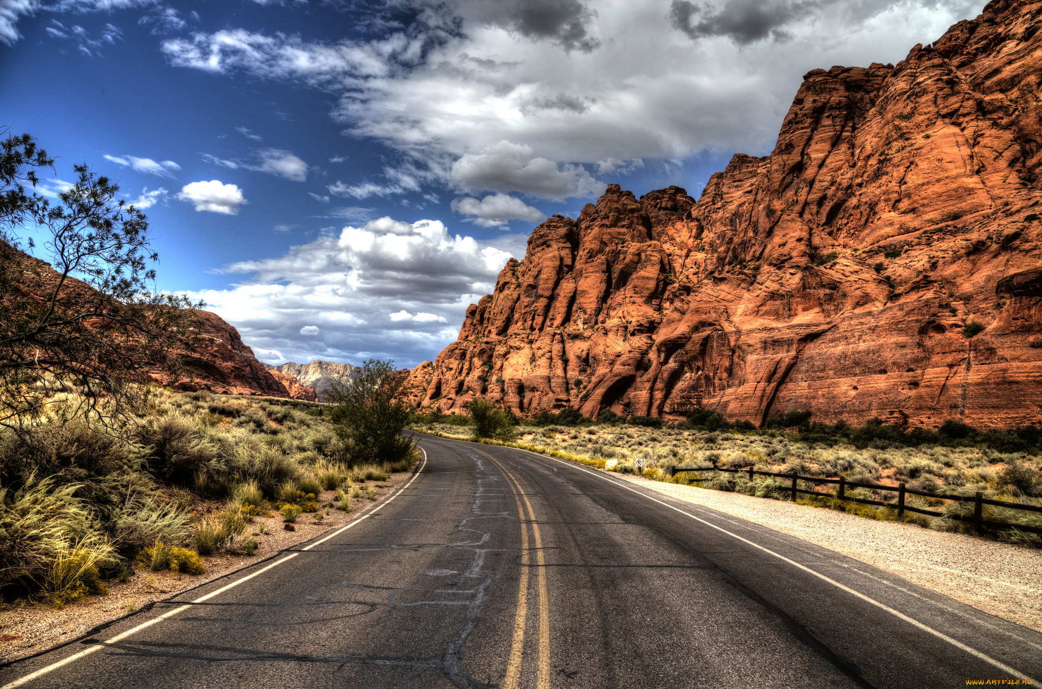 природа, дороги, тракт