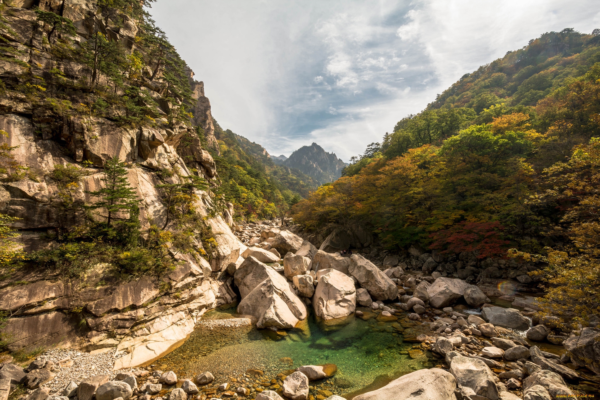 природа, горы, простор