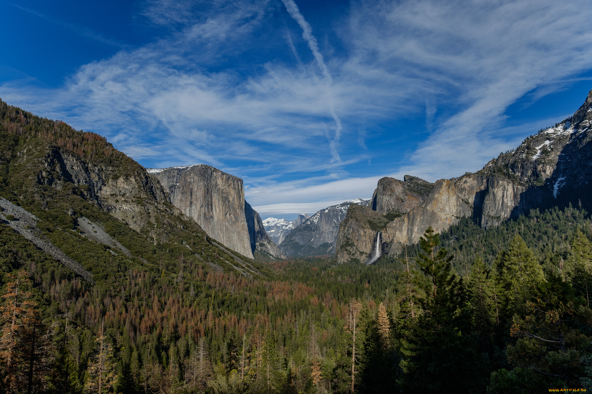 природа, горы, простор