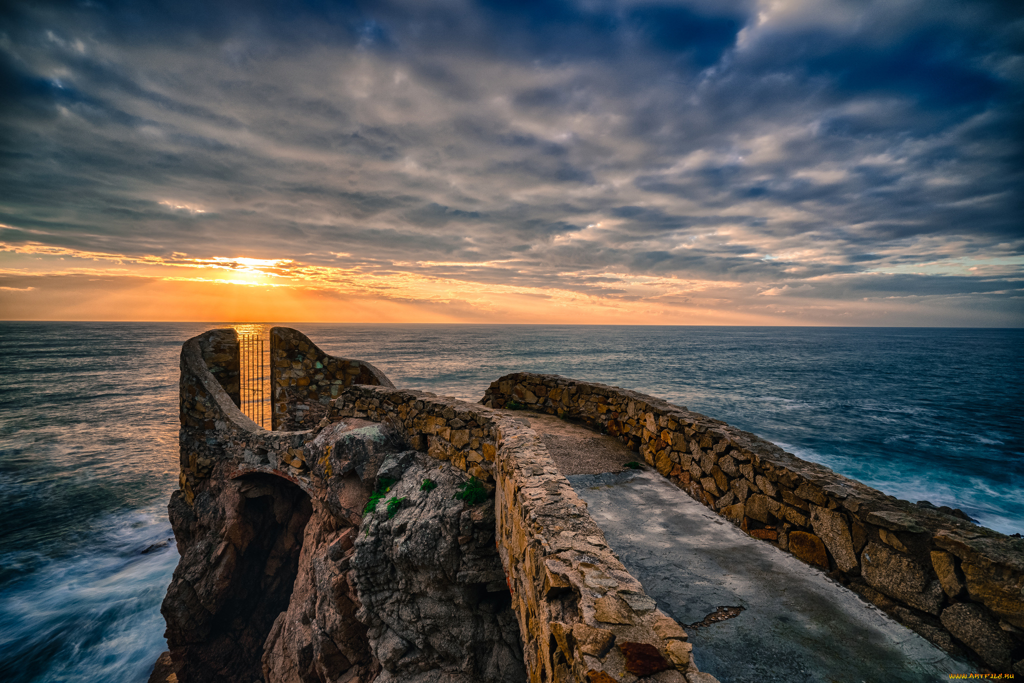 природа, побережье, берег, море