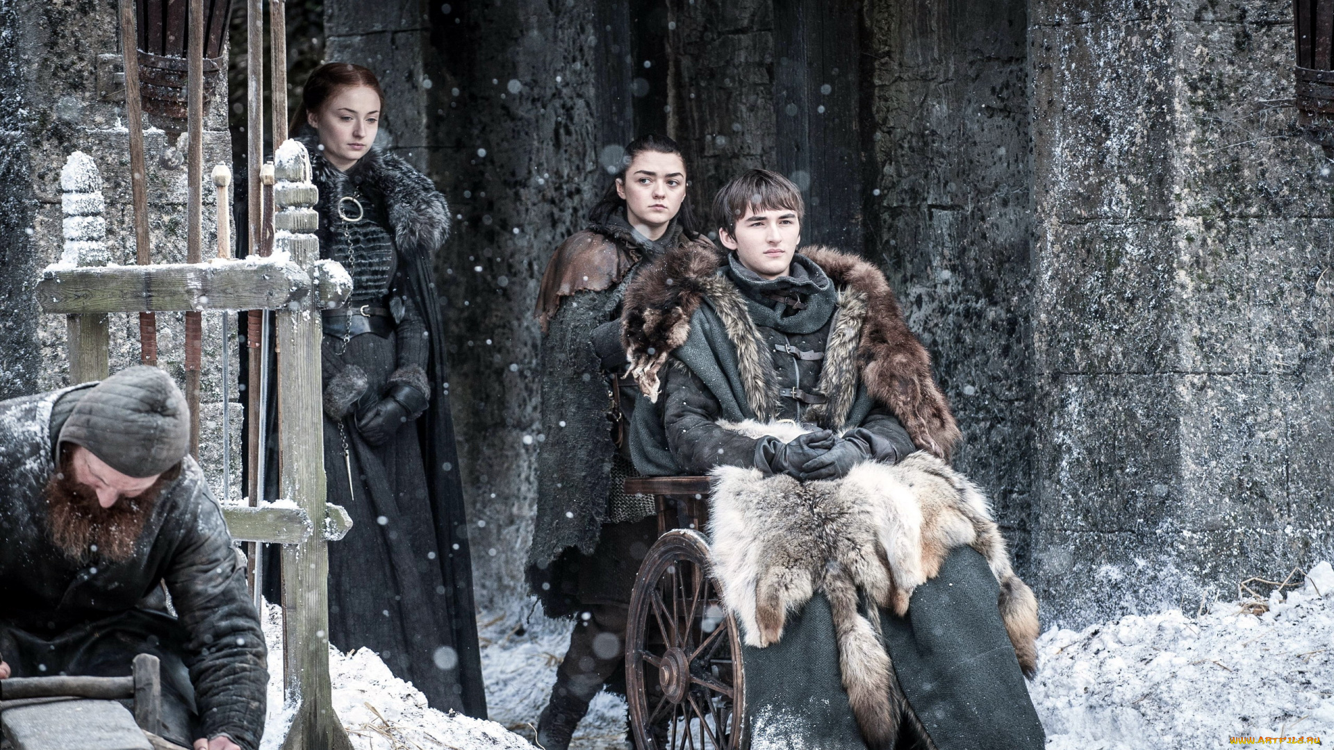 кино, фильмы, game, of, thrones, , сериал, family, stark