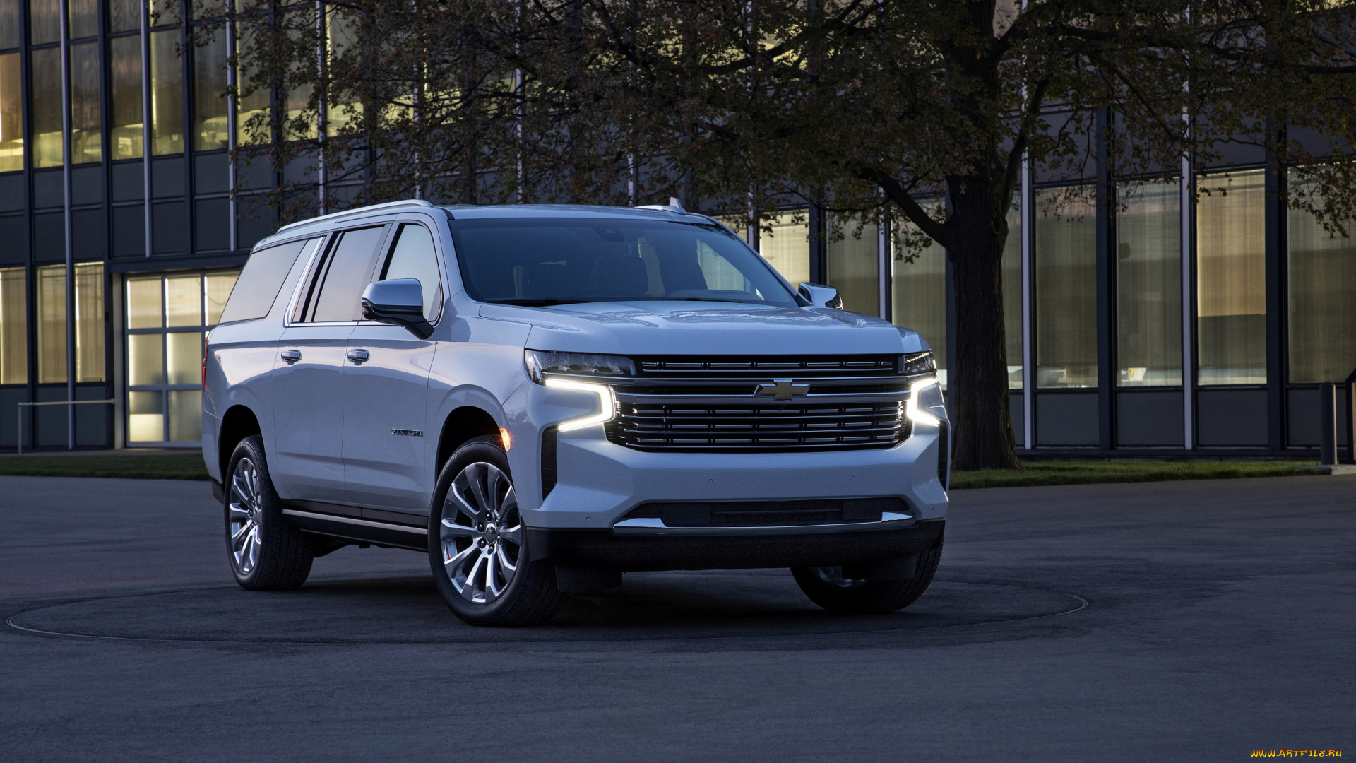 2020, chevrolet, suburban, автомобили, chevrolet, suburban, 2020, вид, спереди, экстерьер, белый, большой, внедорожник, новый, американские
