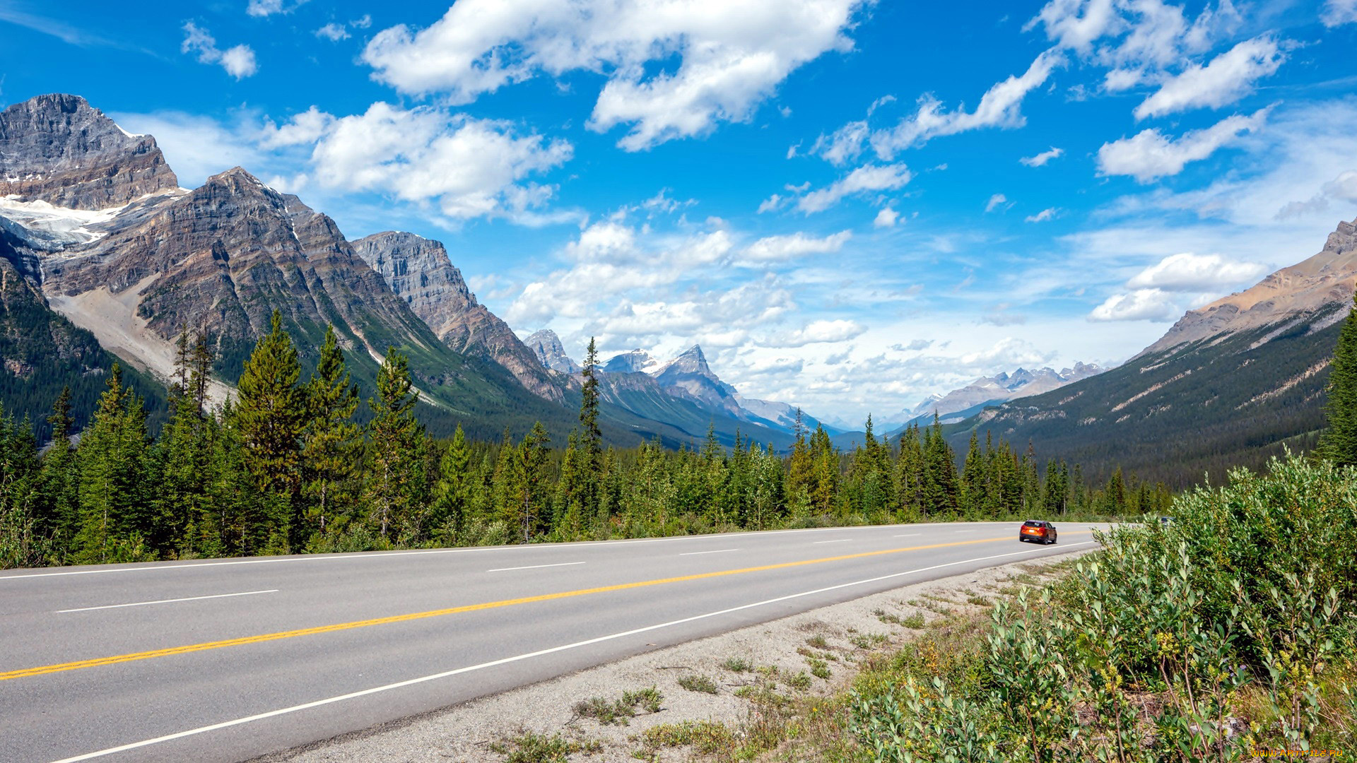 природа, дороги, шоссе