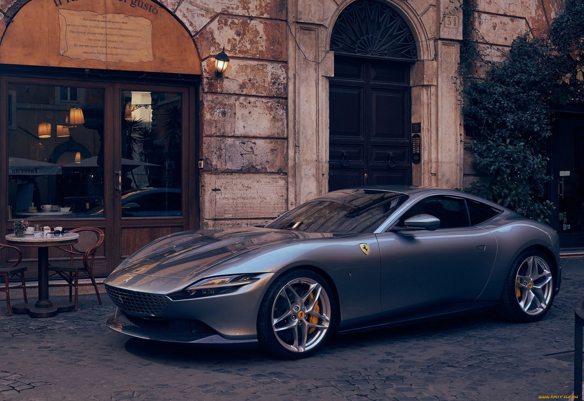 2020, ferrari, roma, gt, автомобили, ferrari, roma, 2020, феррари, купе, город, улица