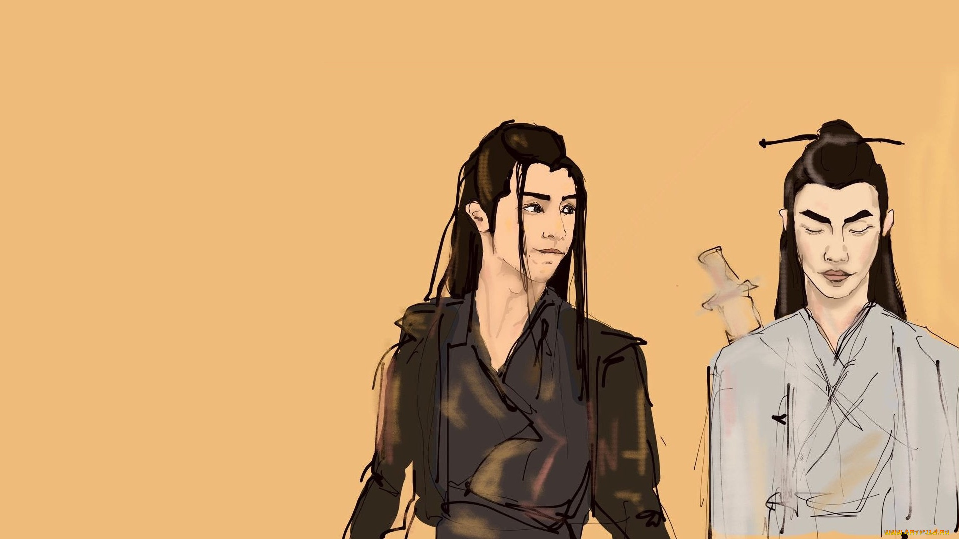 сюэ, ян, и, сяо, синчень, рисованное, кино, , мультфильмы, the, untamed, неукротимый, повелитель, чэньцин, мосян, тунсю, mo, dao, zu, shi, магистр, дьявольского, культа, xyegnik, prnik