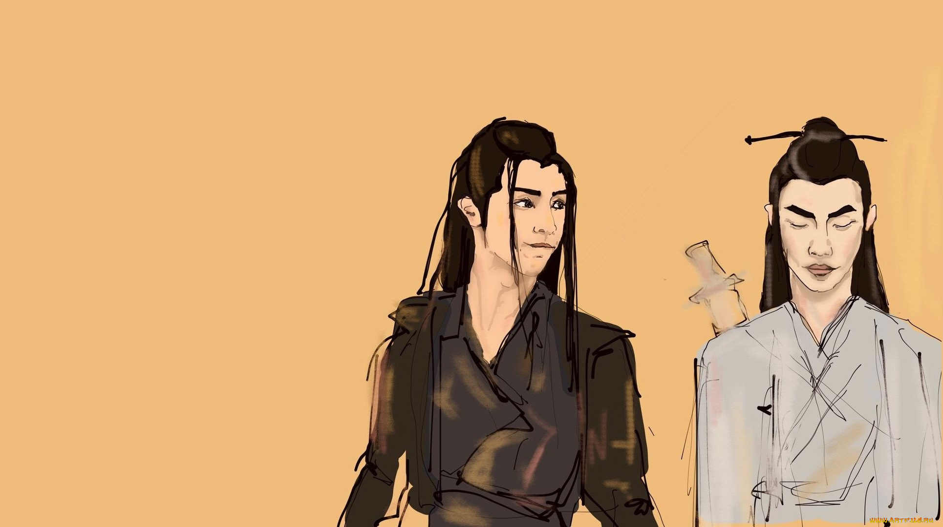 сюэ, ян, и, сяо, синчень, рисованное, кино, , мультфильмы, the, untamed, неукротимый, повелитель, чэньцин, мосян, тунсю, mo, dao, zu, shi, магистр, дьявольского, культа, xyegnik, prnik