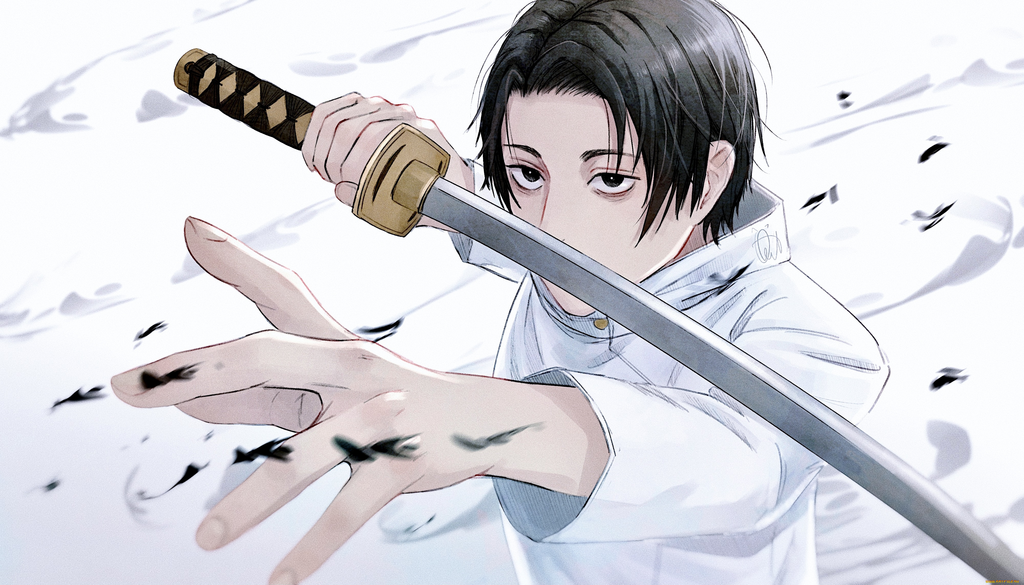 аниме, jujutsu, kaisen, магическая, битва