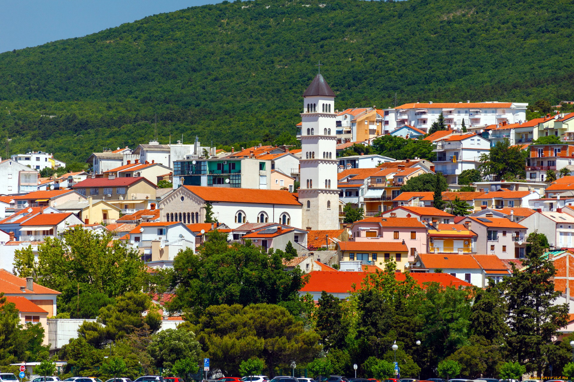 crikvenica, croatia, города, -, панорамы