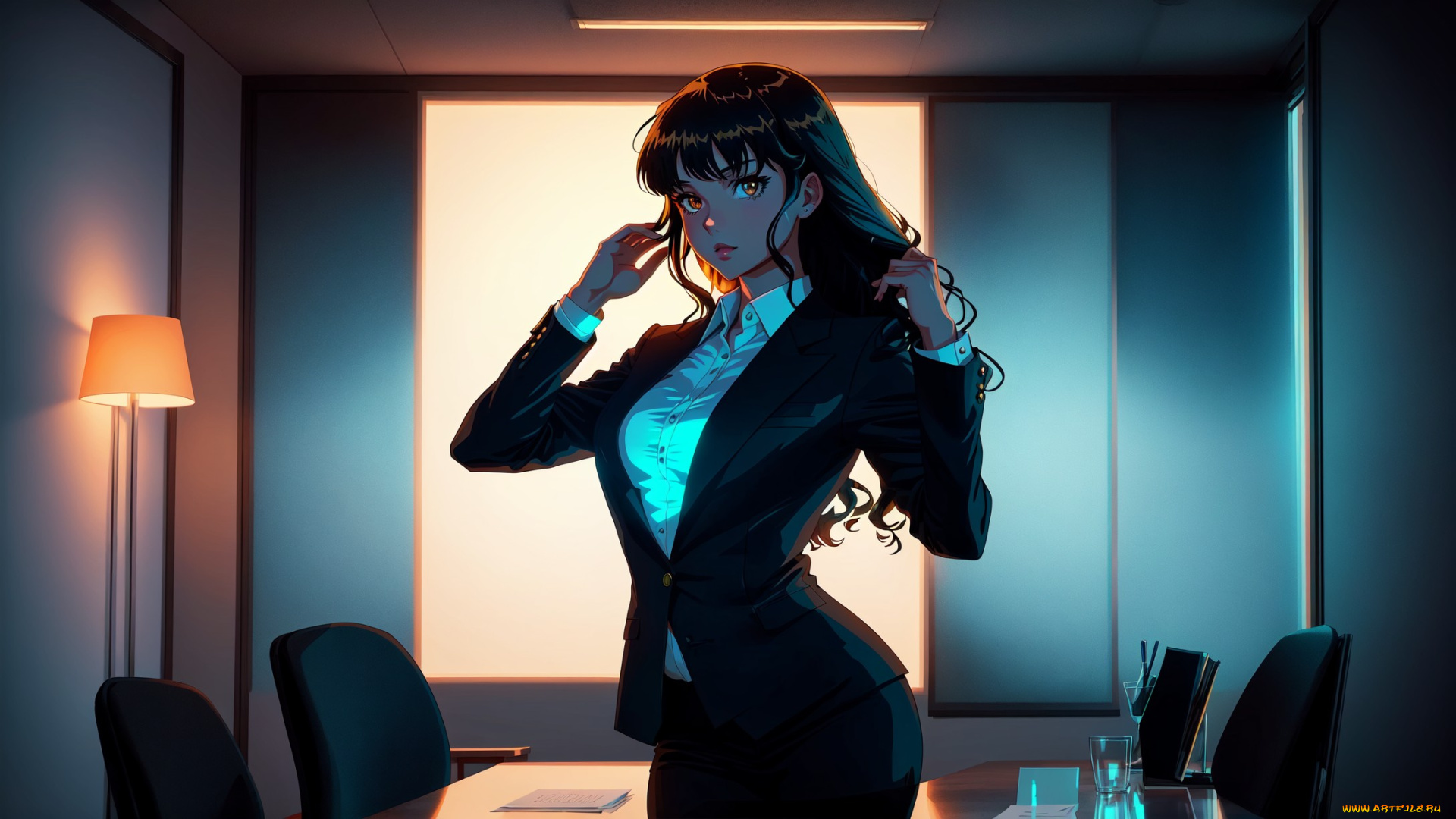 аниме, город, , улицы, , интерьер, , здания, нейросети, графика, нейроарт, ai, art, нейронные, сети, рисунки, нейро, искусство