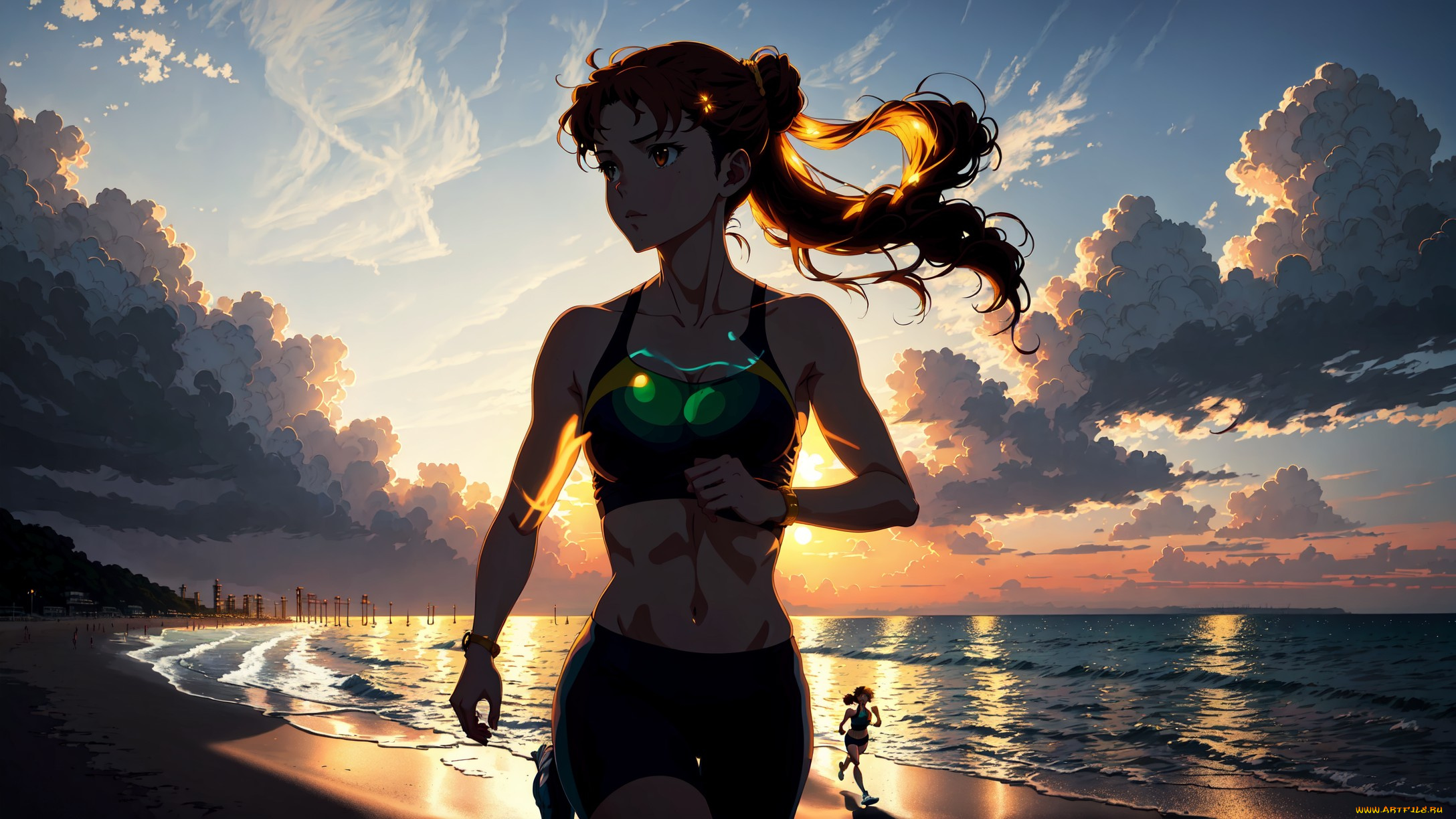 аниме, пейзажи, , природа, нейросети, графика, нейроарт, ai, art, нейронные, сети, рисунки, нейро, искусство