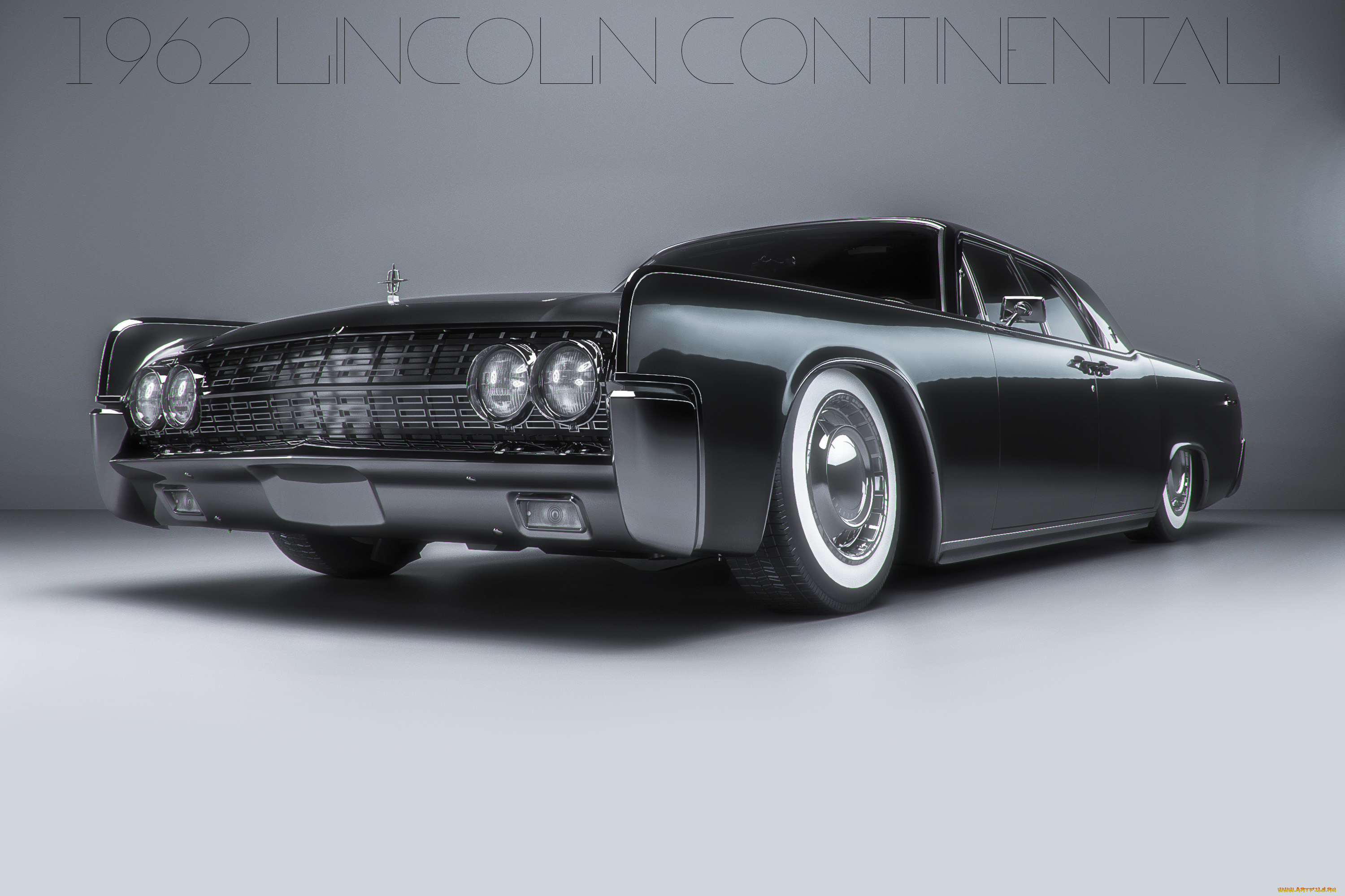 автомобили, 3д, lincoln