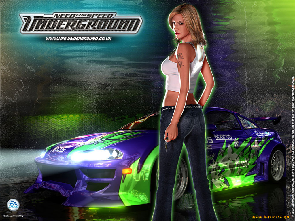 nfs, underground, видео, игры, need, for, speed