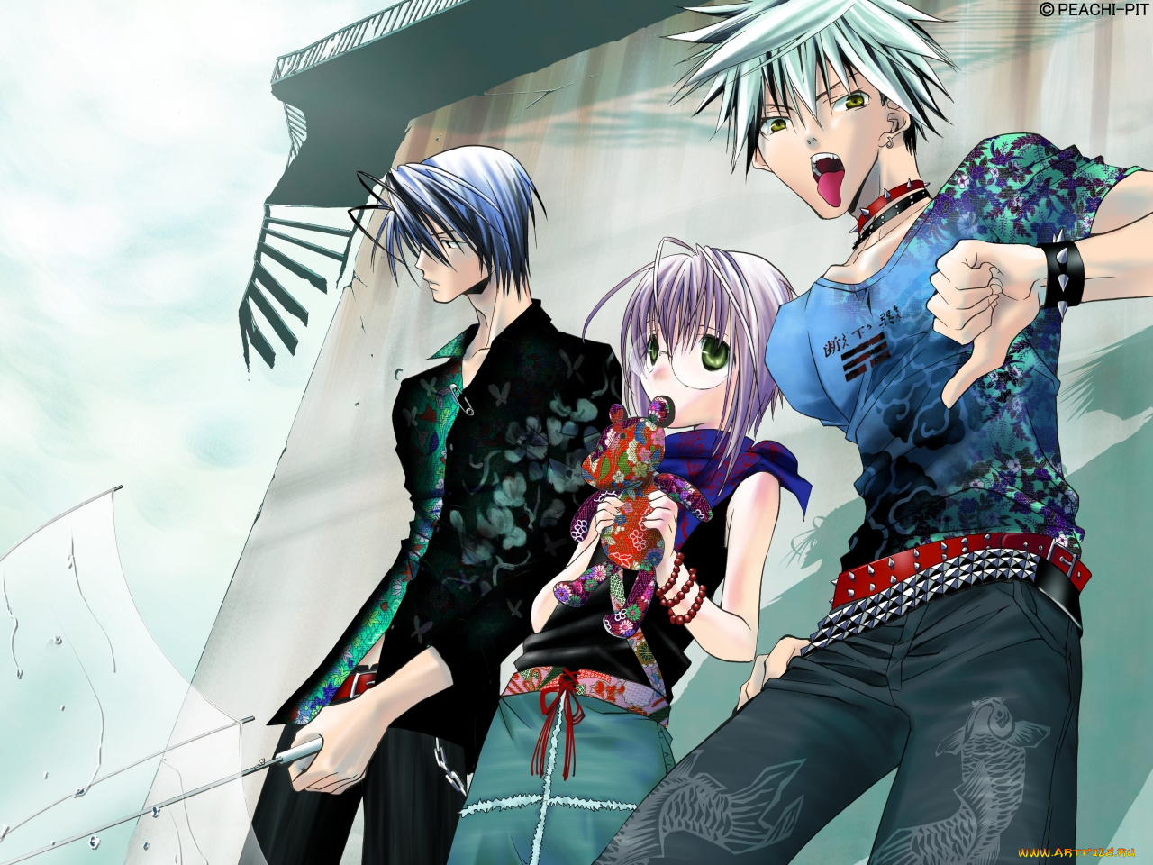 аниме, zombie, loan