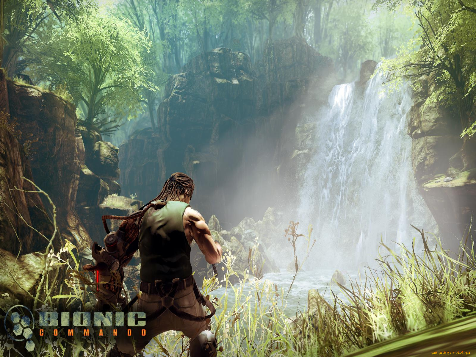 bionic, commando, видео, игры