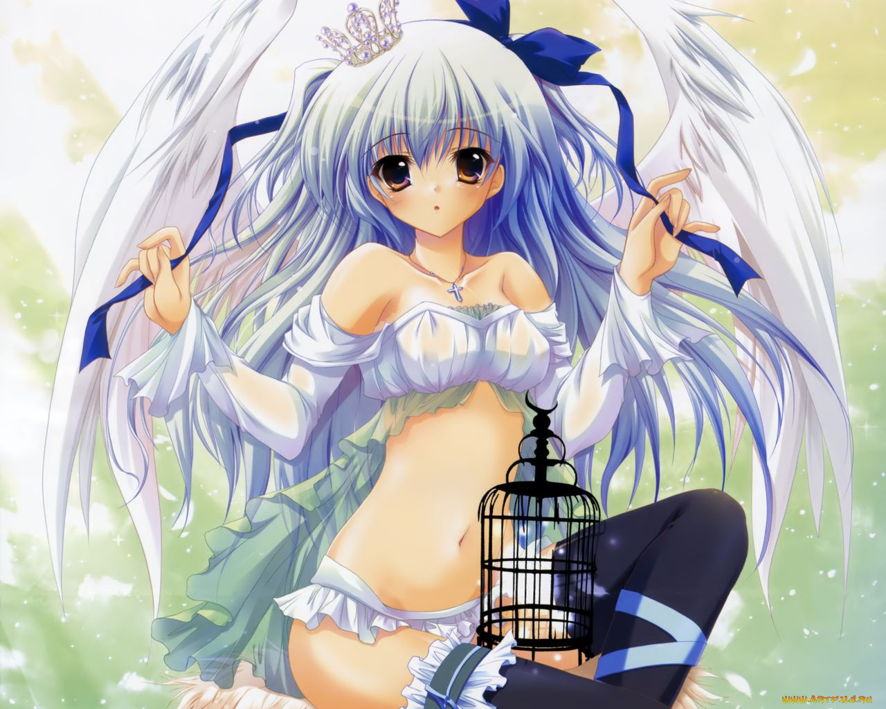 аниме, angels, demons