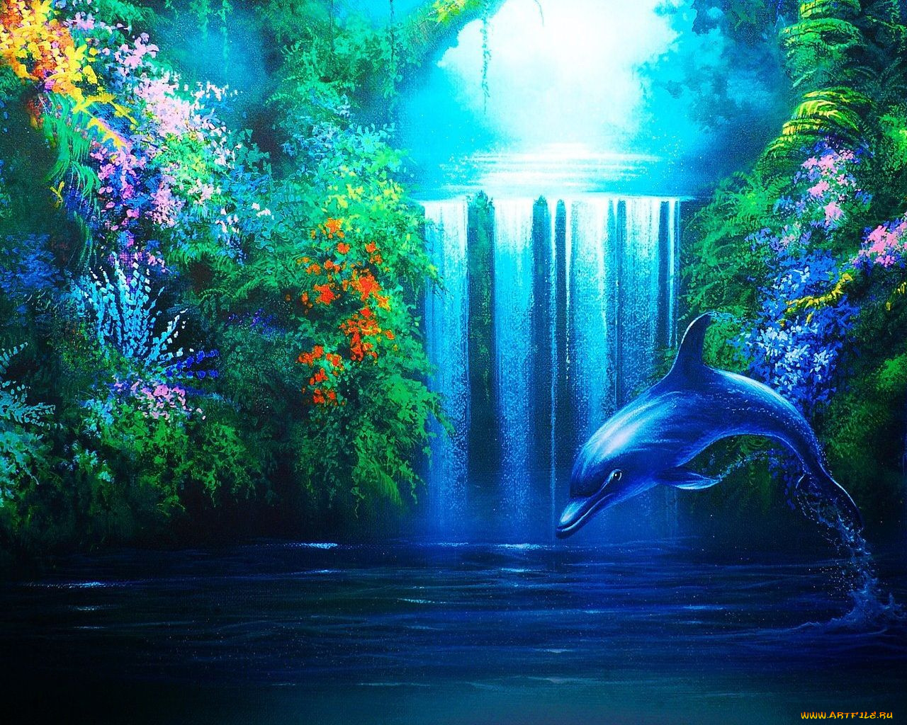 рисованные, животные