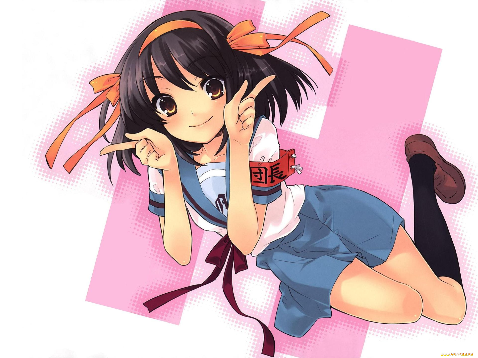 аниме, the, melancholy, of, haruhi, suzumiya