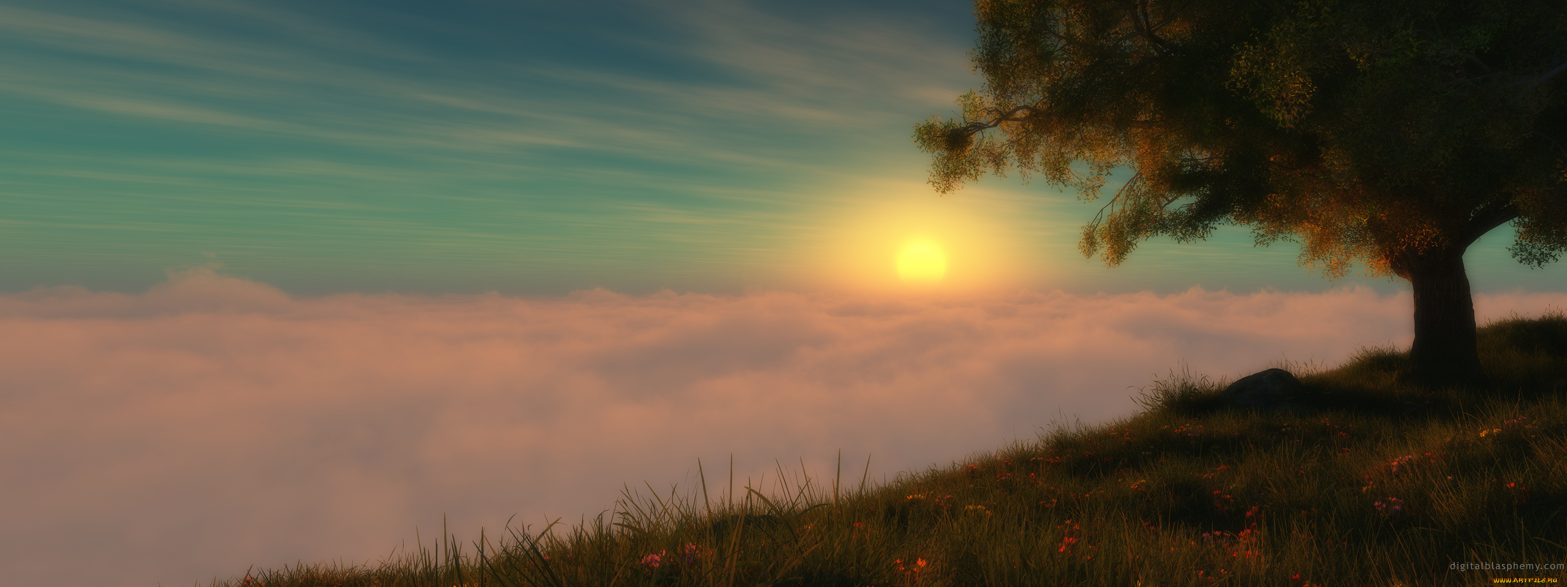 3д, графика, nature, landscape, природа