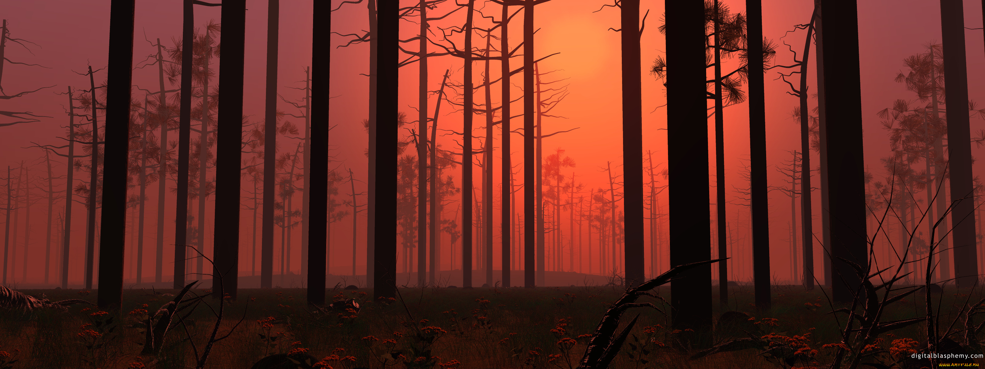 3д, графика, nature, landscape, природа