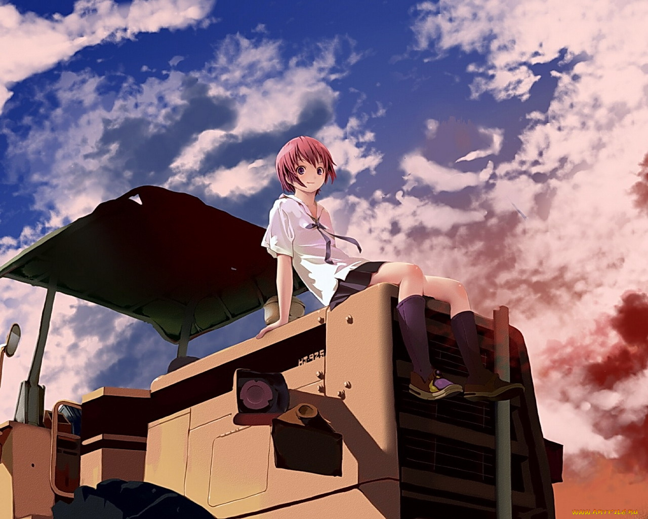 аниме, shangri, la