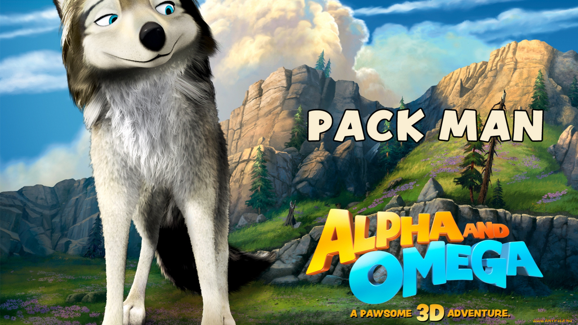 альфа, омега, клыкастая, братва, мультфильмы, alpha, and, omega