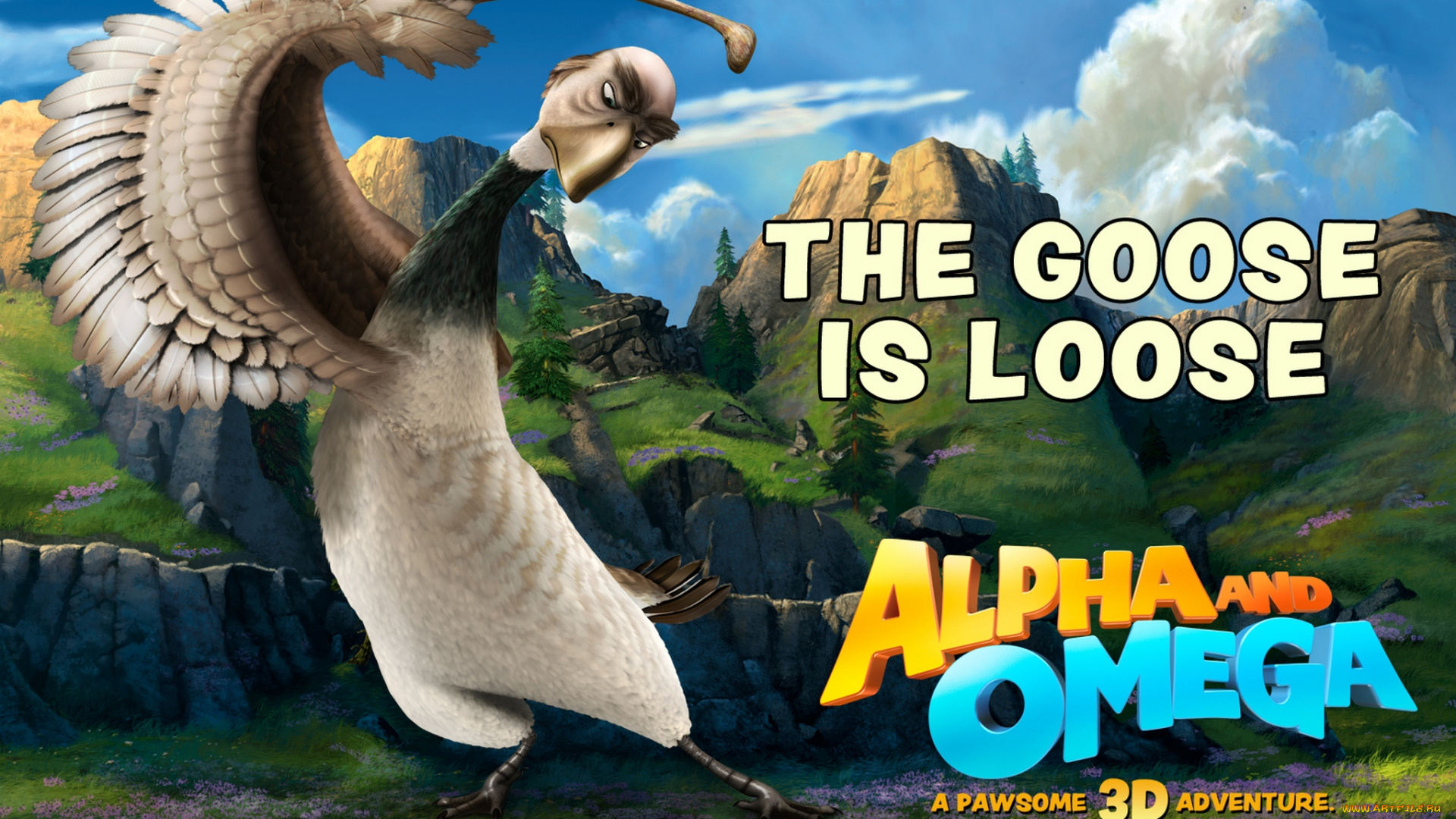 альфа, омега, клыкастая, братва, мультфильмы, alpha, and, omega