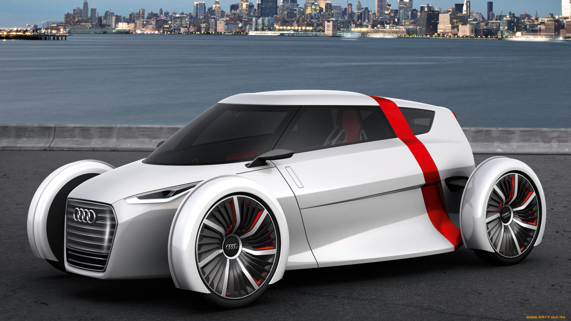 audi, urban, concept, автомобили, 3д