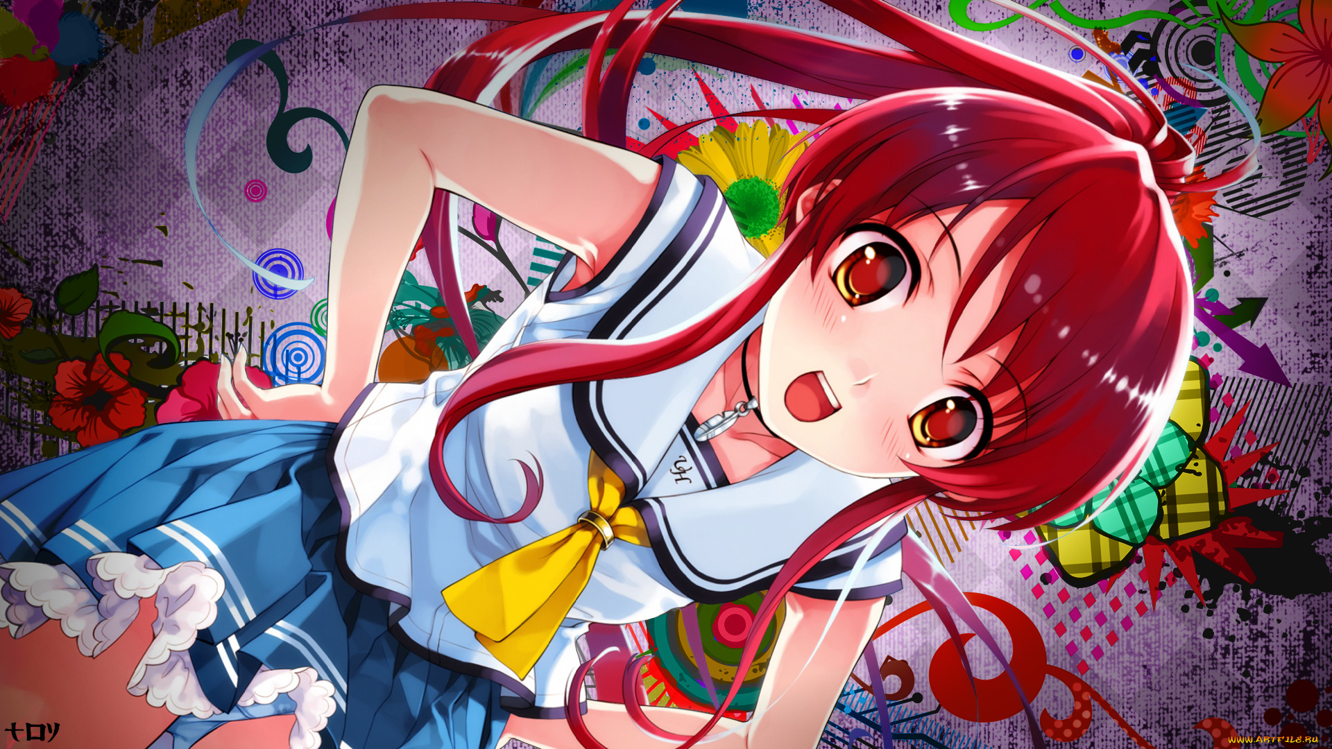 deep, blue, sky, pure, white, wings, аниме, kurehito, misaki, mangaka, tomoka, miyamae