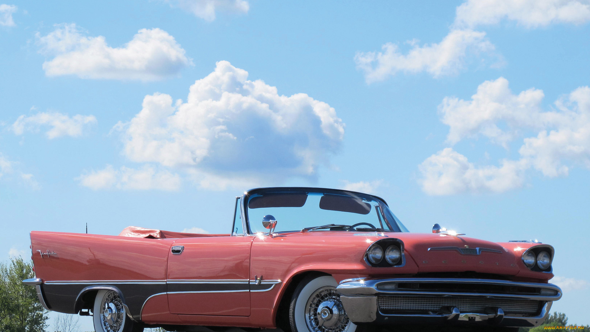 desoto, fireflite, convertible, автомобили, de, soto