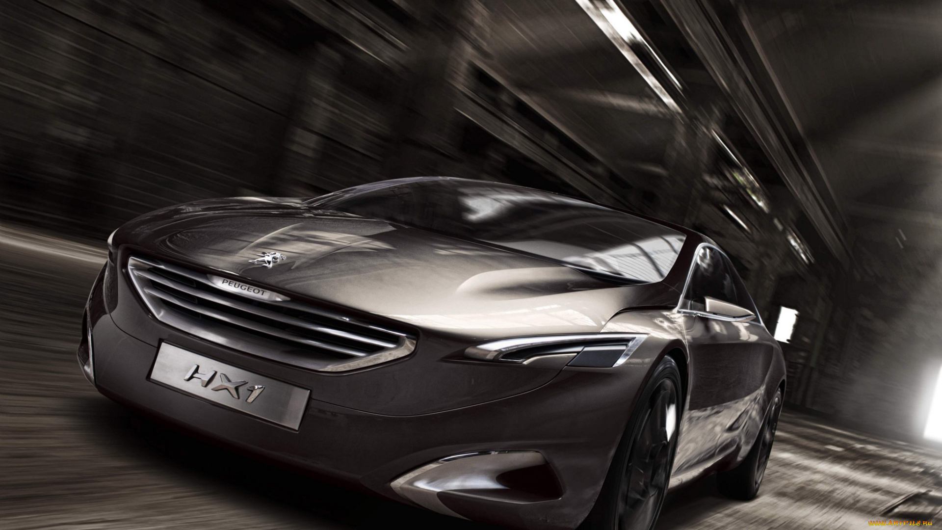 peugeot, hx1, concept, автомобили, 3д