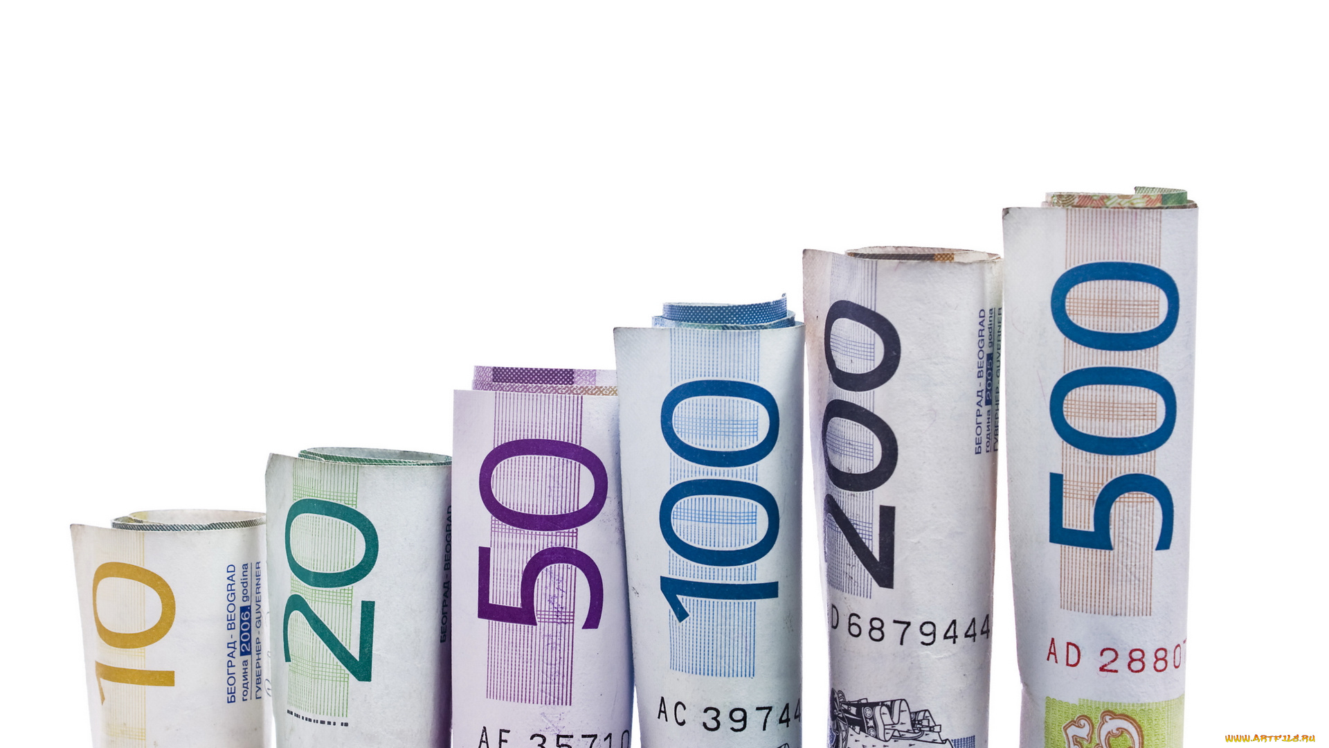 разное, золото, купюры, монеты, валюта, свернутые, евро