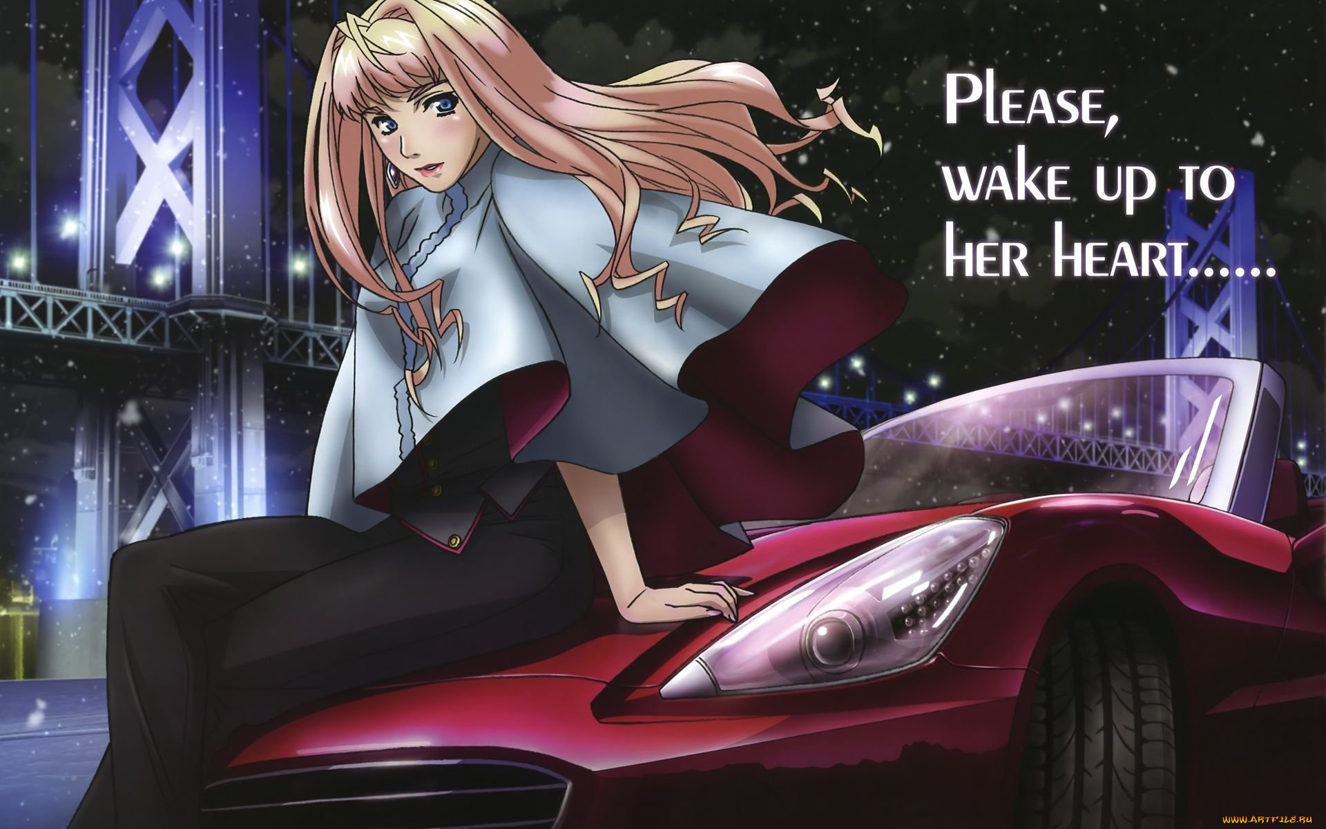 аниме, macross, frontier, девушка